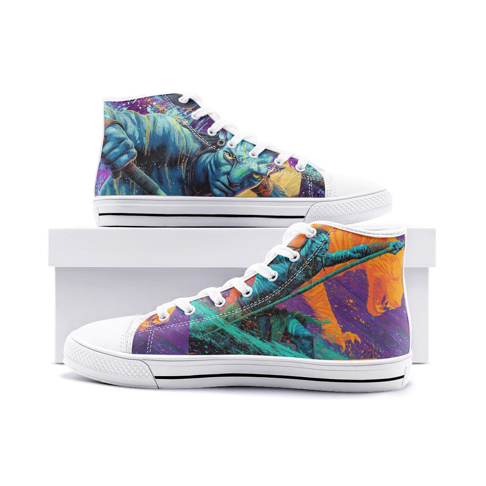 Avatar (Unisex High Top Canvas Shoes)