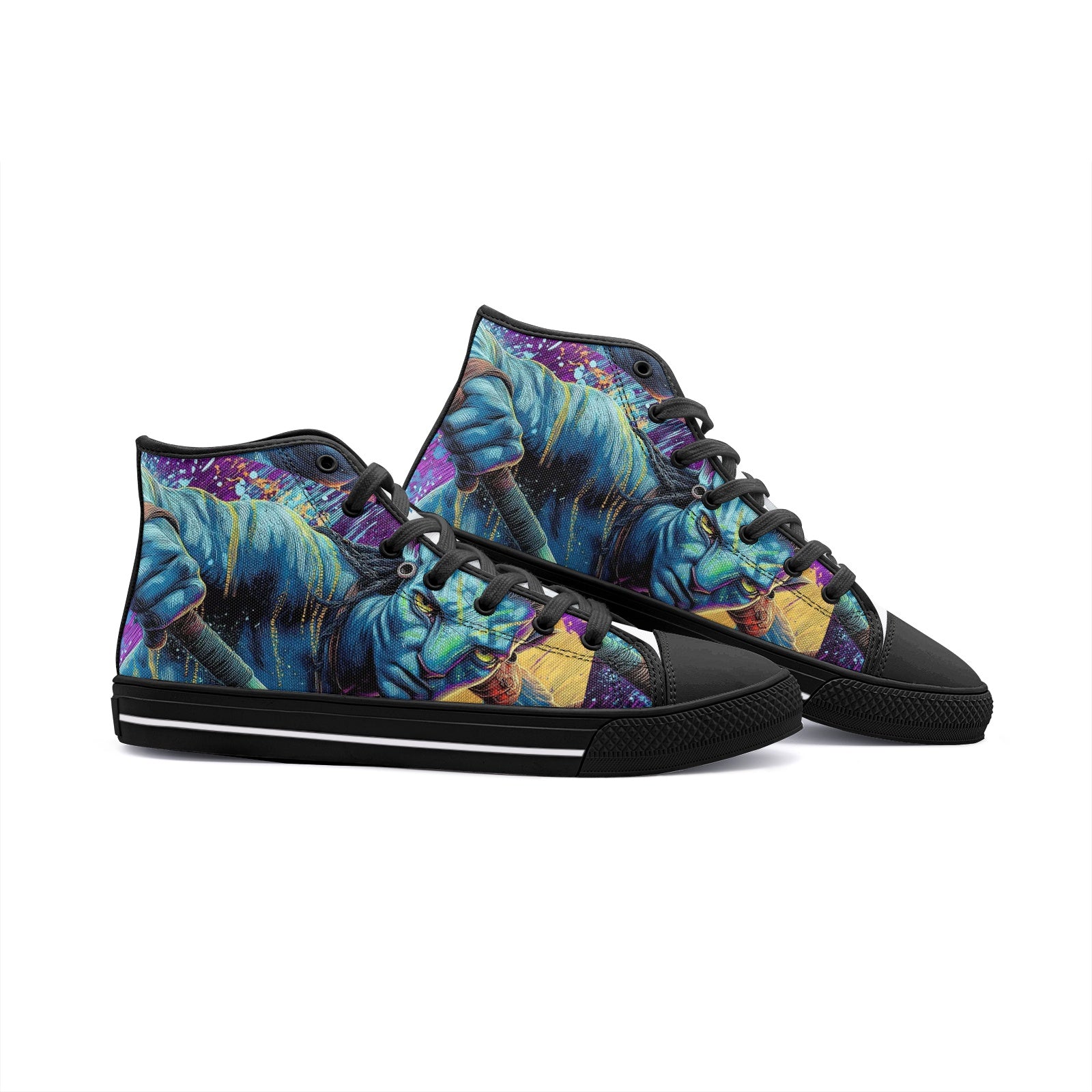 Avatar (Unisex High Top Canvas Shoes)