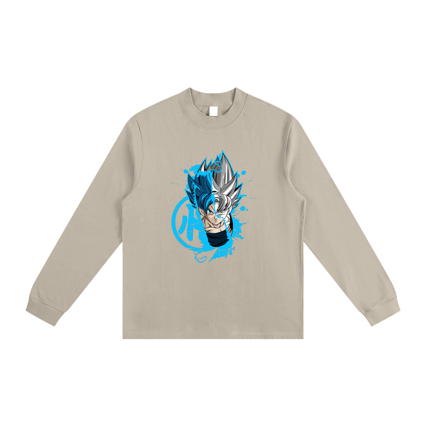 Anime Essential Non-Shrink Mock Neck Sweatshirt
