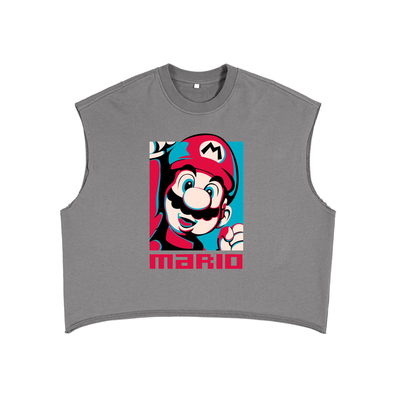 French Terry Boxy Tank Top