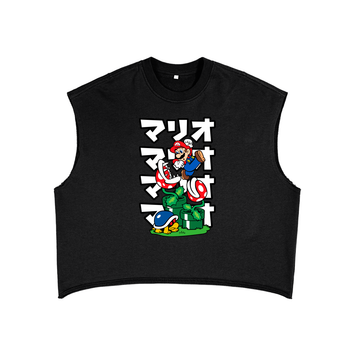 French Terry Boxy Tank Top