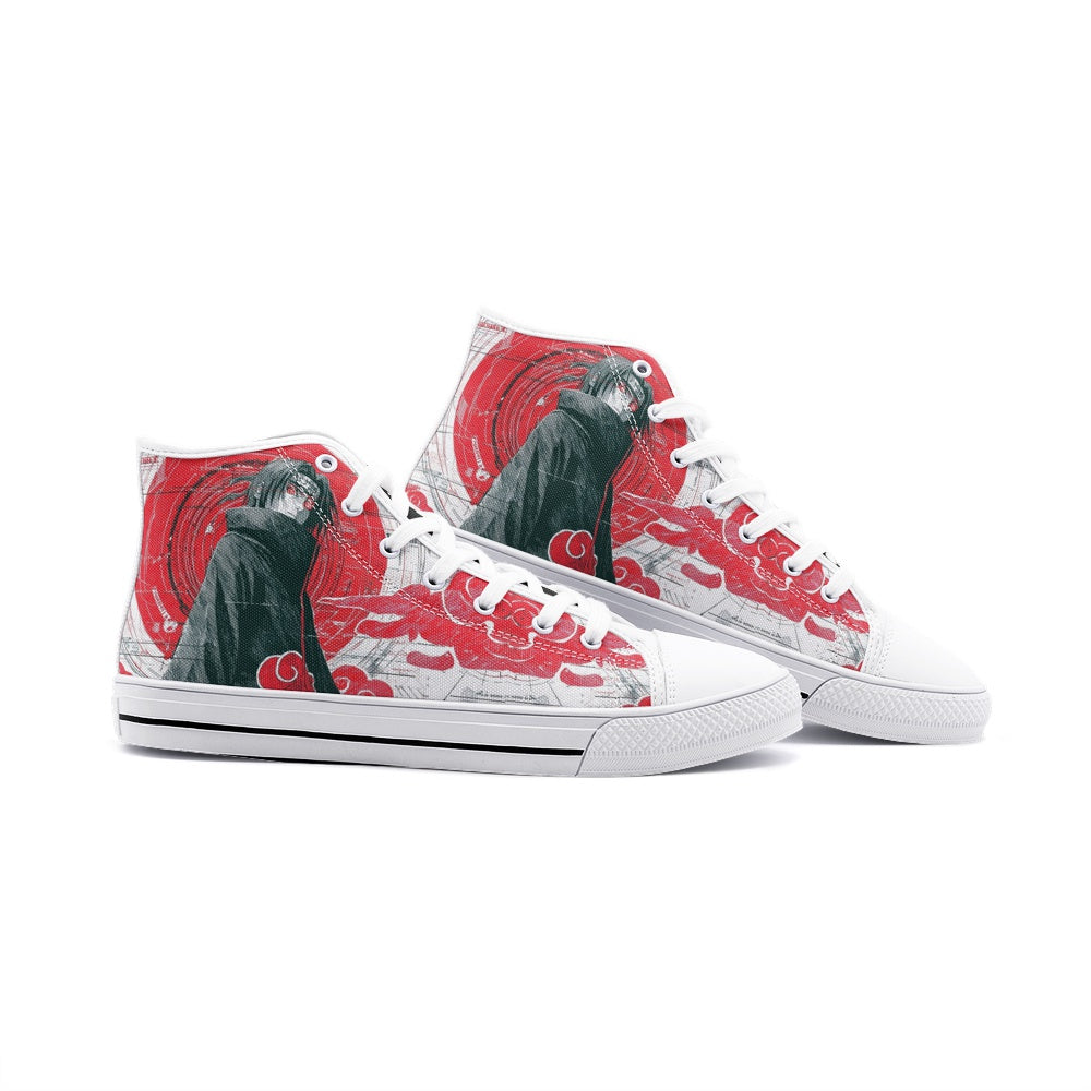 Uchia Itachi (Unisex High Top Canvas Shoes)