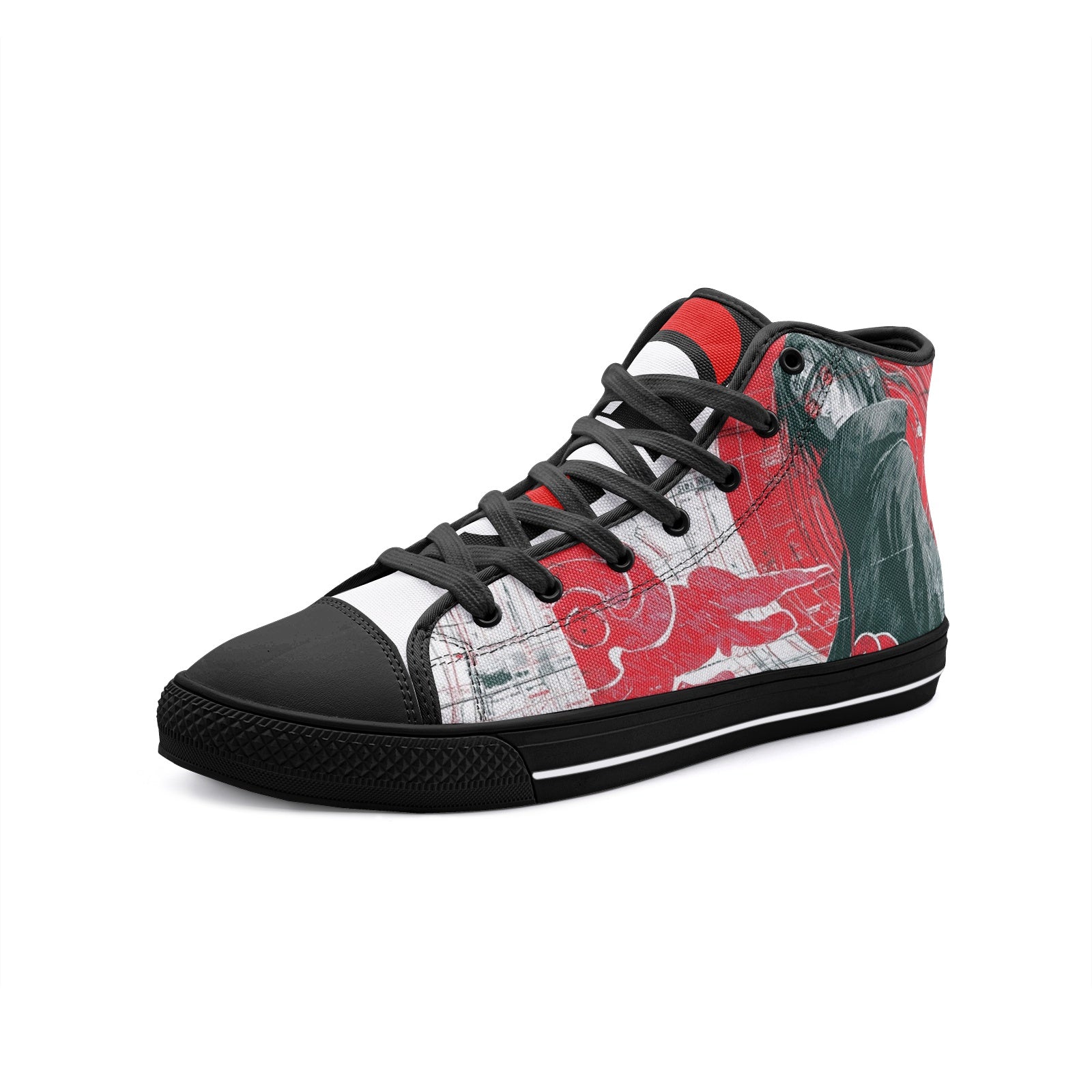 Uchia Itachi (Unisex High Top Canvas Shoes)
