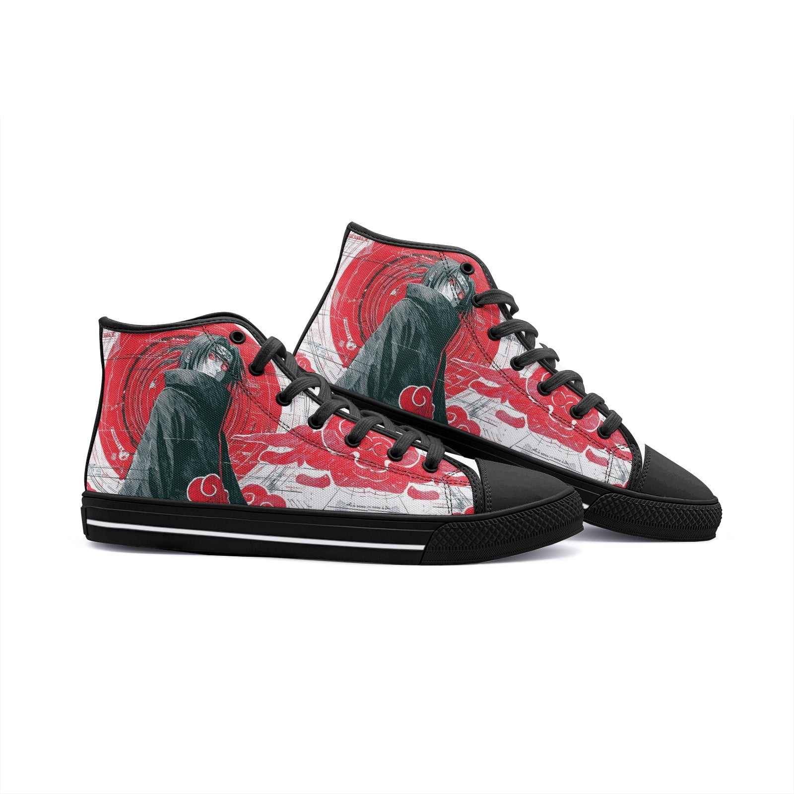 Uchia Itachi (Unisex High Top Canvas Shoes)