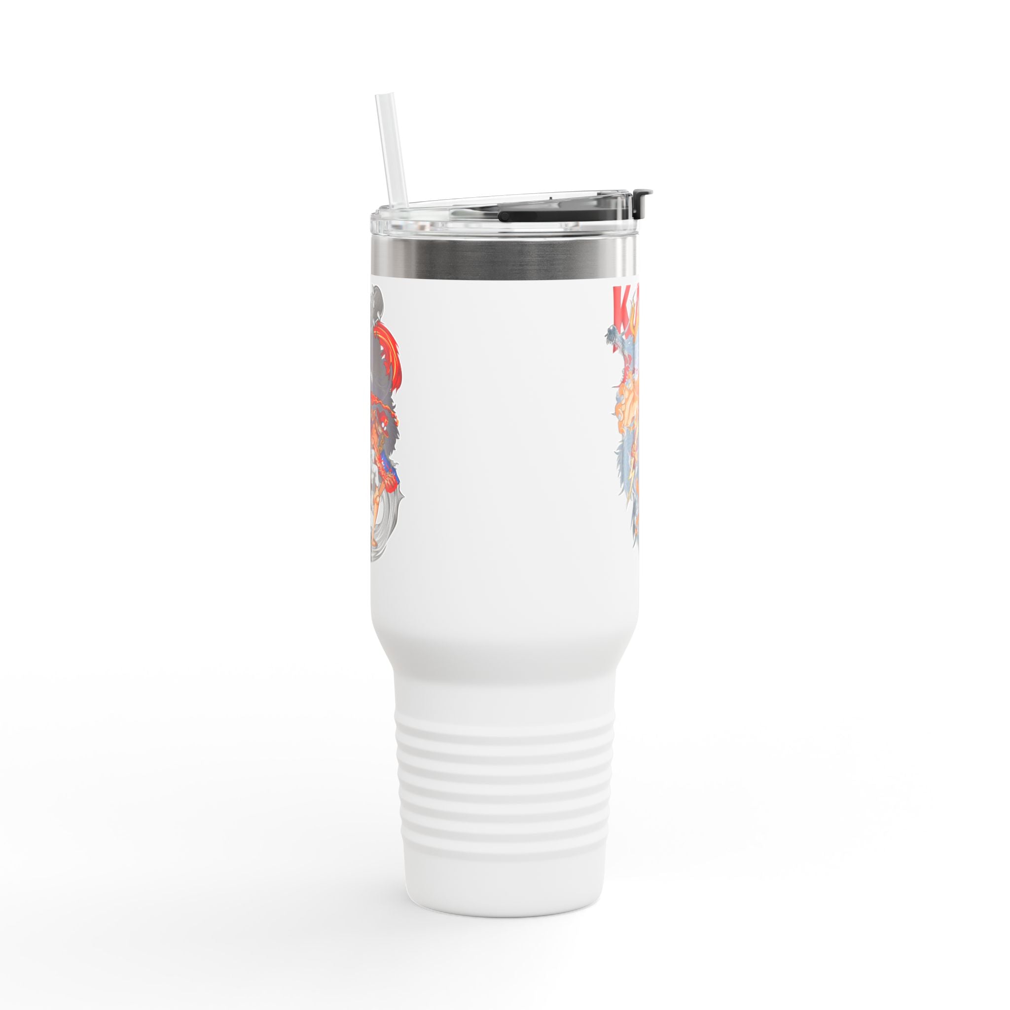 Kaido Tiger Skull Illustration 40oz Travel Mug | Insulated Tumbler