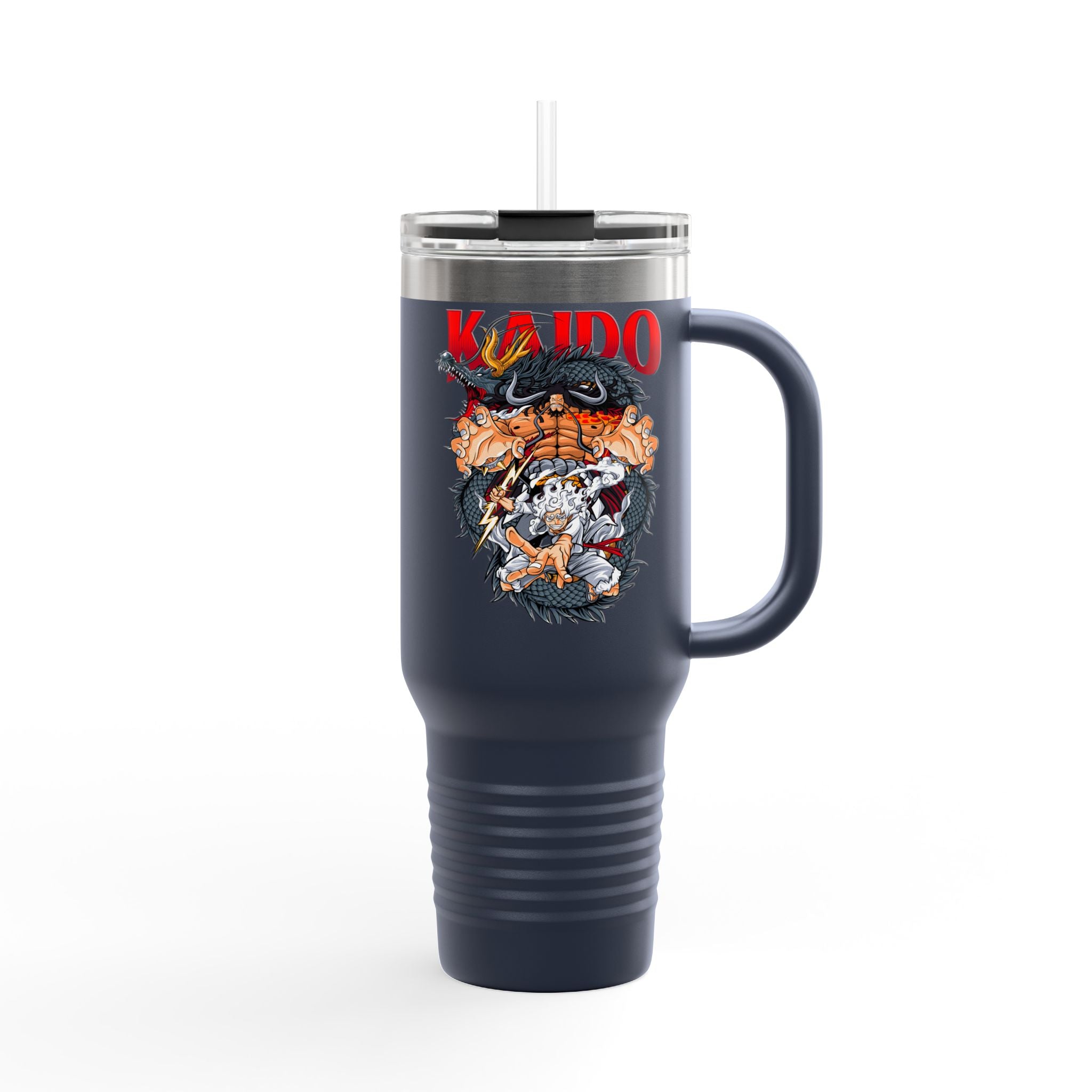 Kaido Tiger Skull Illustration 40oz Travel Mug | Insulated Tumbler