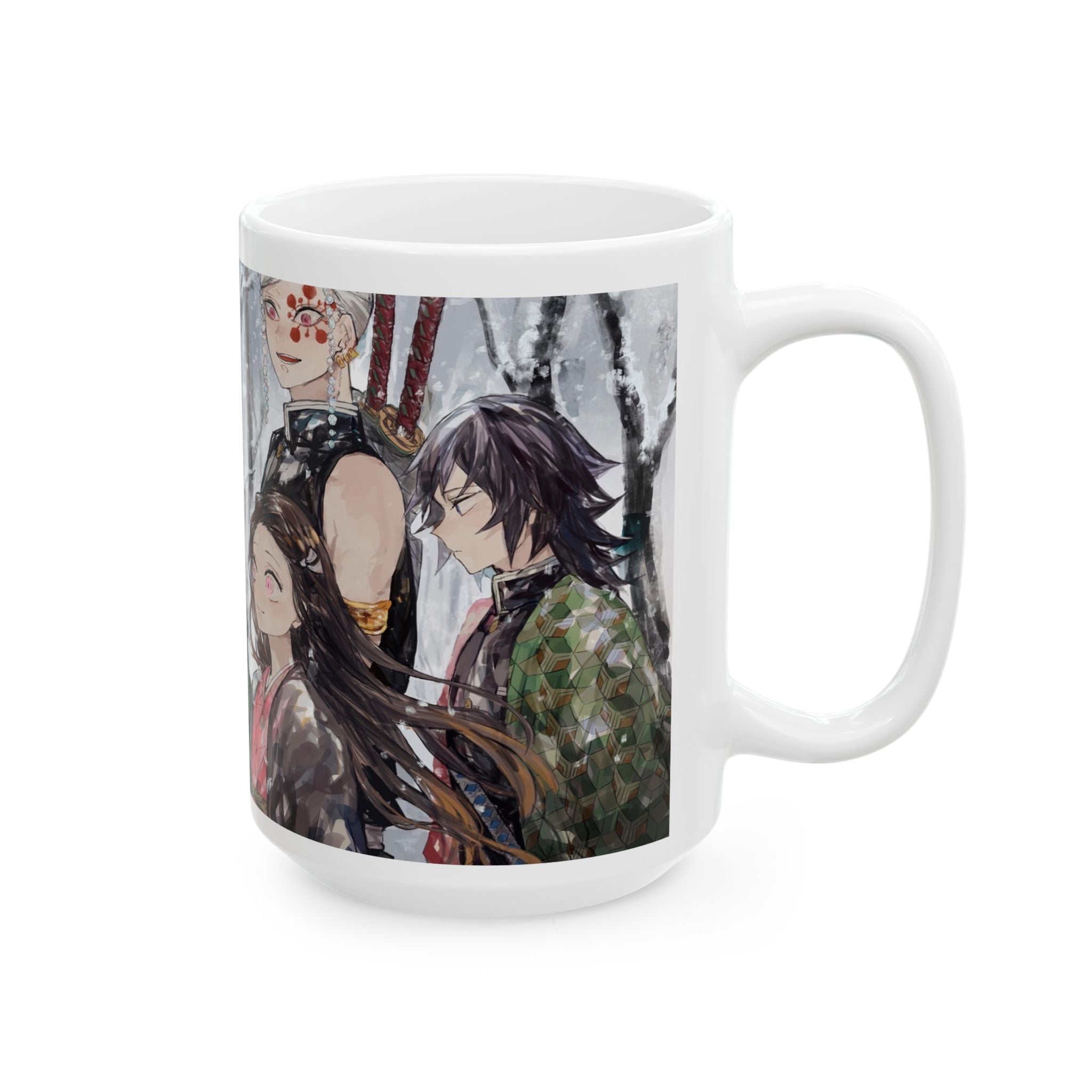 Anime-Inspired Ceramic Mug - Perfect for Fans, Gift for Friends, Collectible Drinkware, Cozy Home Decor, Unique Holiday Present