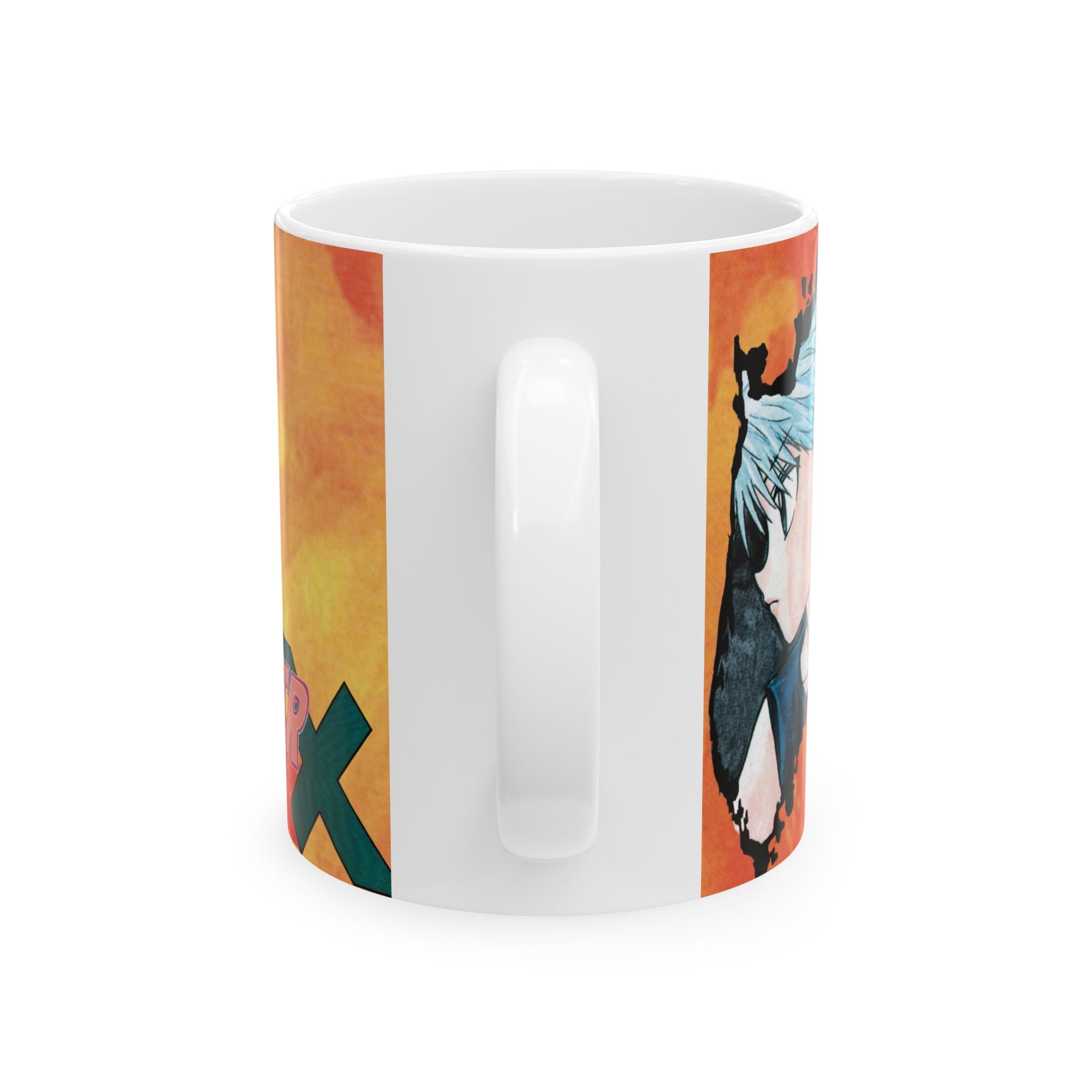 Anime Art Ceramic Mug - Perfect Gift for Fans, 11oz or 15oz, Unique Coffee Cup, Manga Lover's Present, Vibrant Design