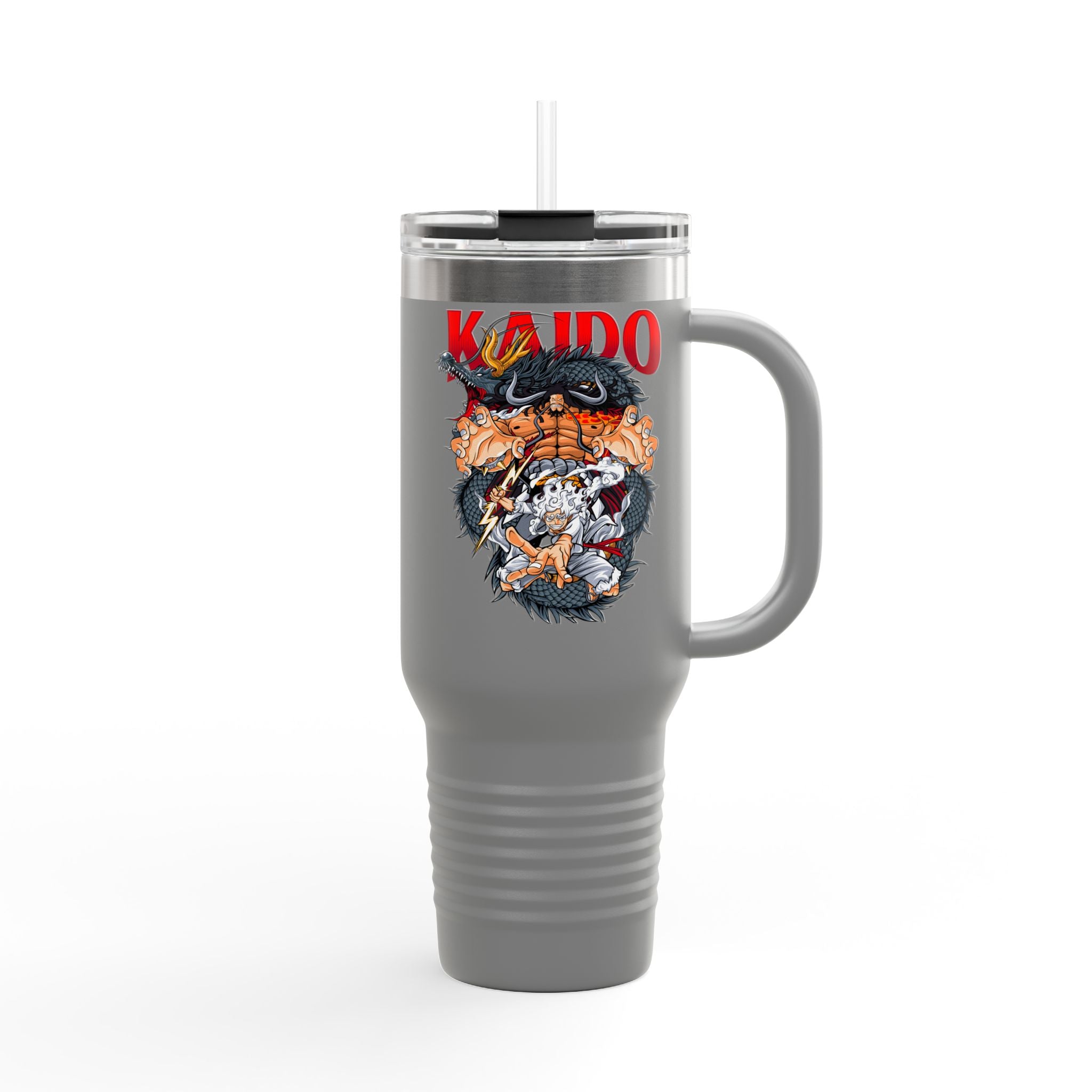 Kaido Tiger Skull Illustration 40oz Travel Mug | Insulated Tumbler