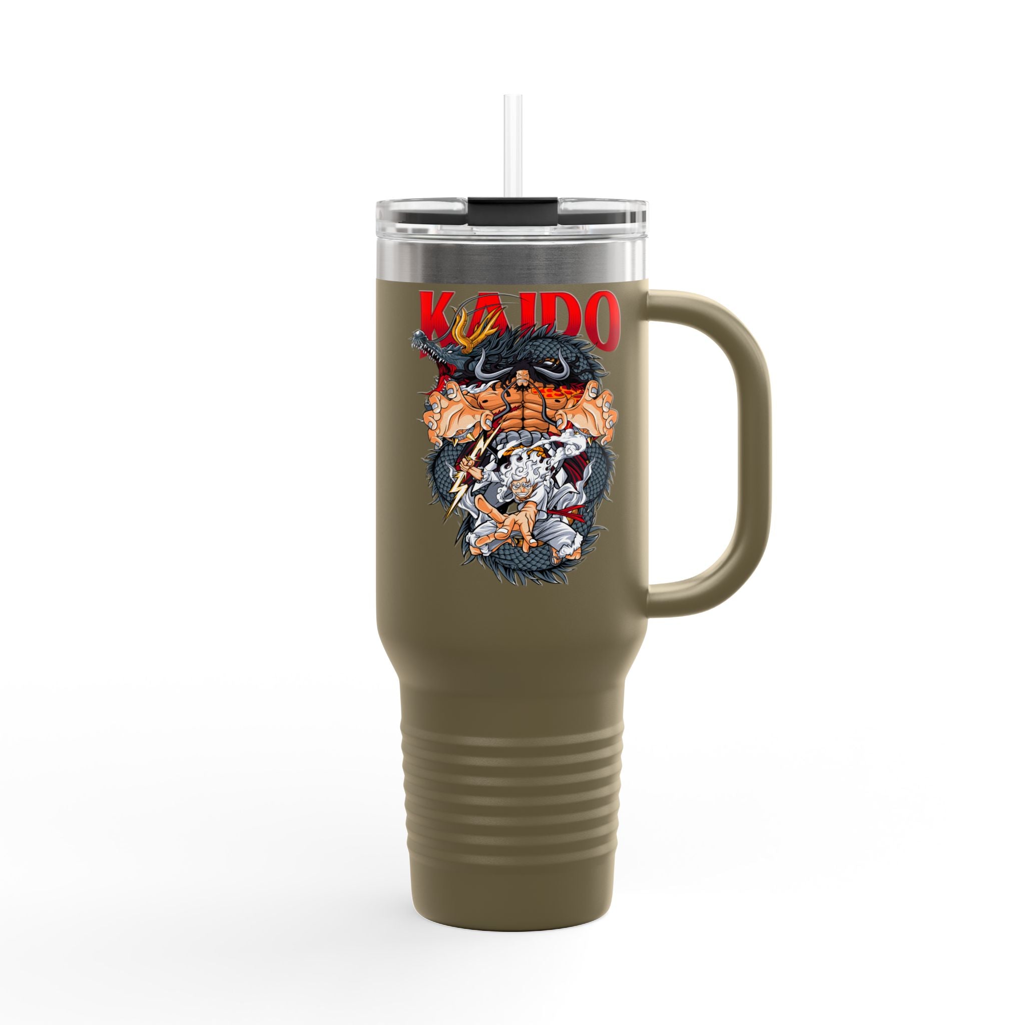 Kaido Tiger Skull Illustration 40oz Travel Mug | Insulated Tumbler