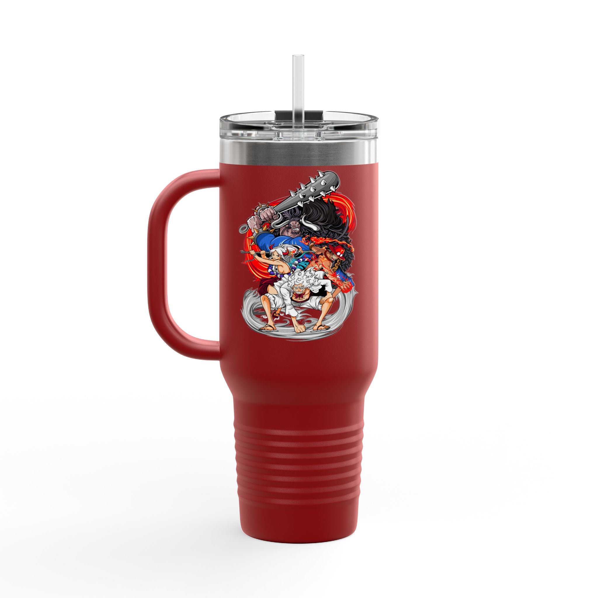 Kaido Tiger Skull Illustration 40oz Travel Mug | Insulated Tumbler