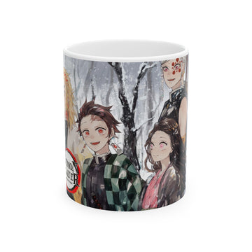 Anime-Inspired Ceramic Mug - Perfect for Fans, Gift for Friends, Collectible Drinkware, Cozy Home Decor, Unique Holiday Present