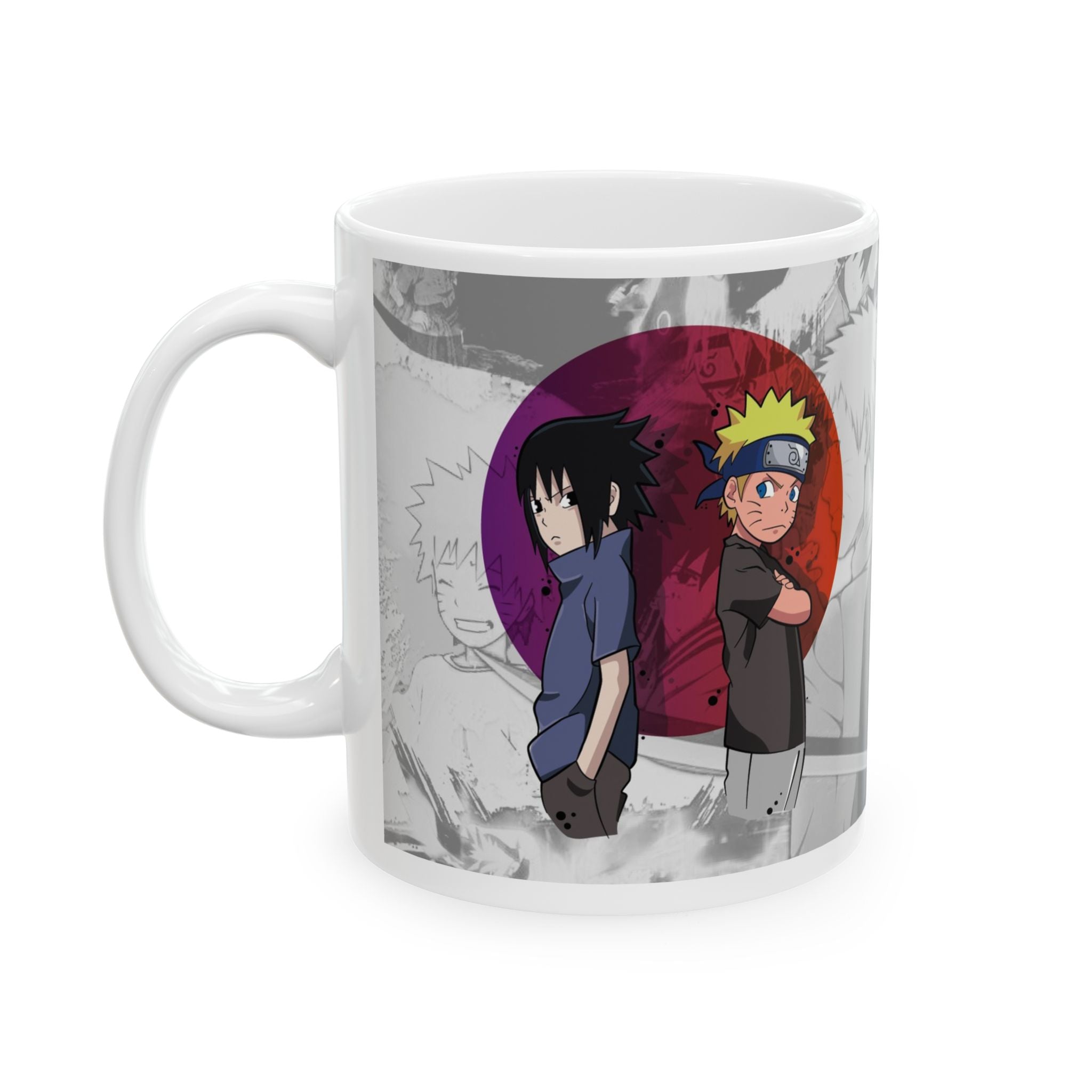 Anime-Inspired Ceramic Mug, 11oz & 15oz, Gift for Anime Lovers, Cozy Coffee Cup