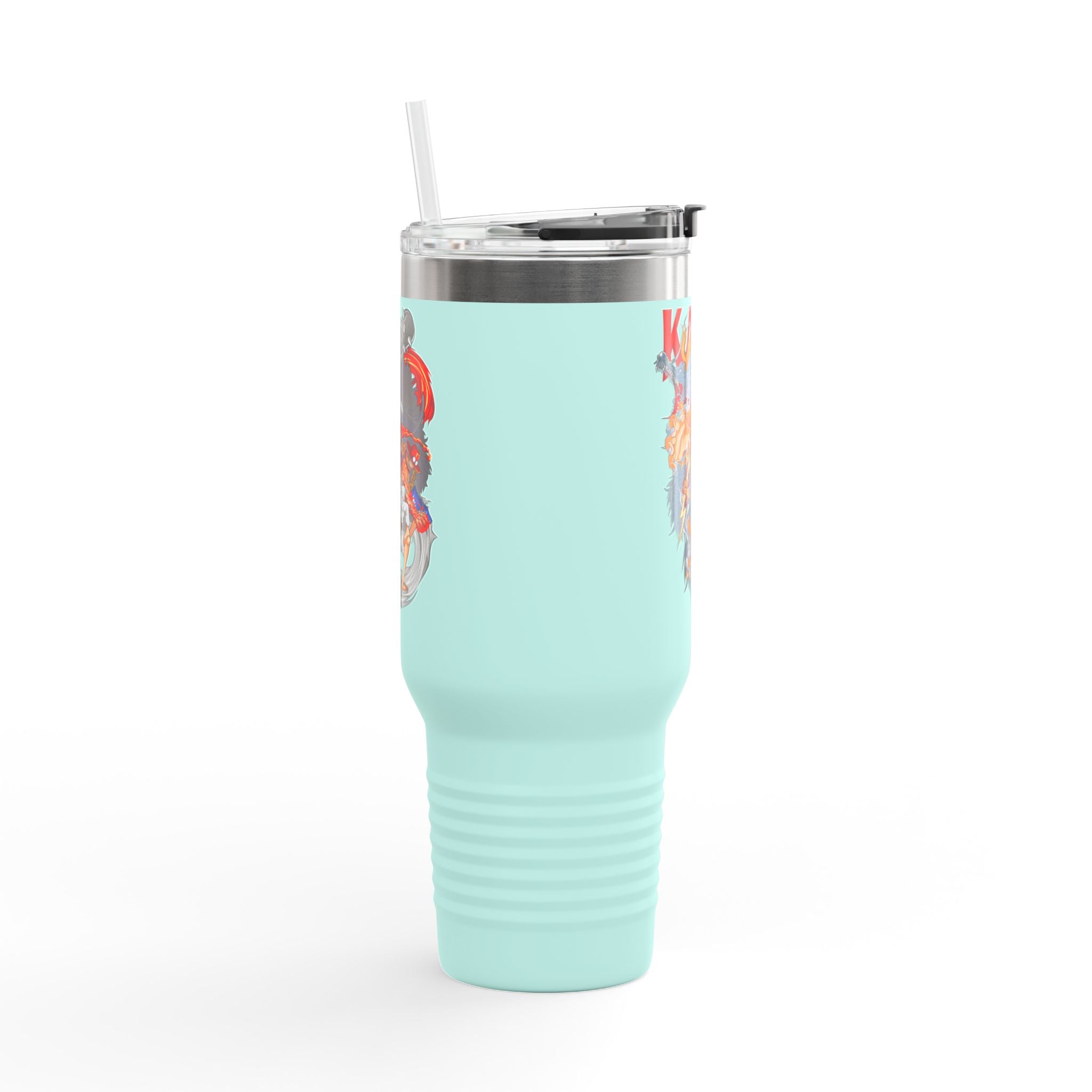 Kaido Tiger Skull Illustration 40oz Travel Mug | Insulated Tumbler