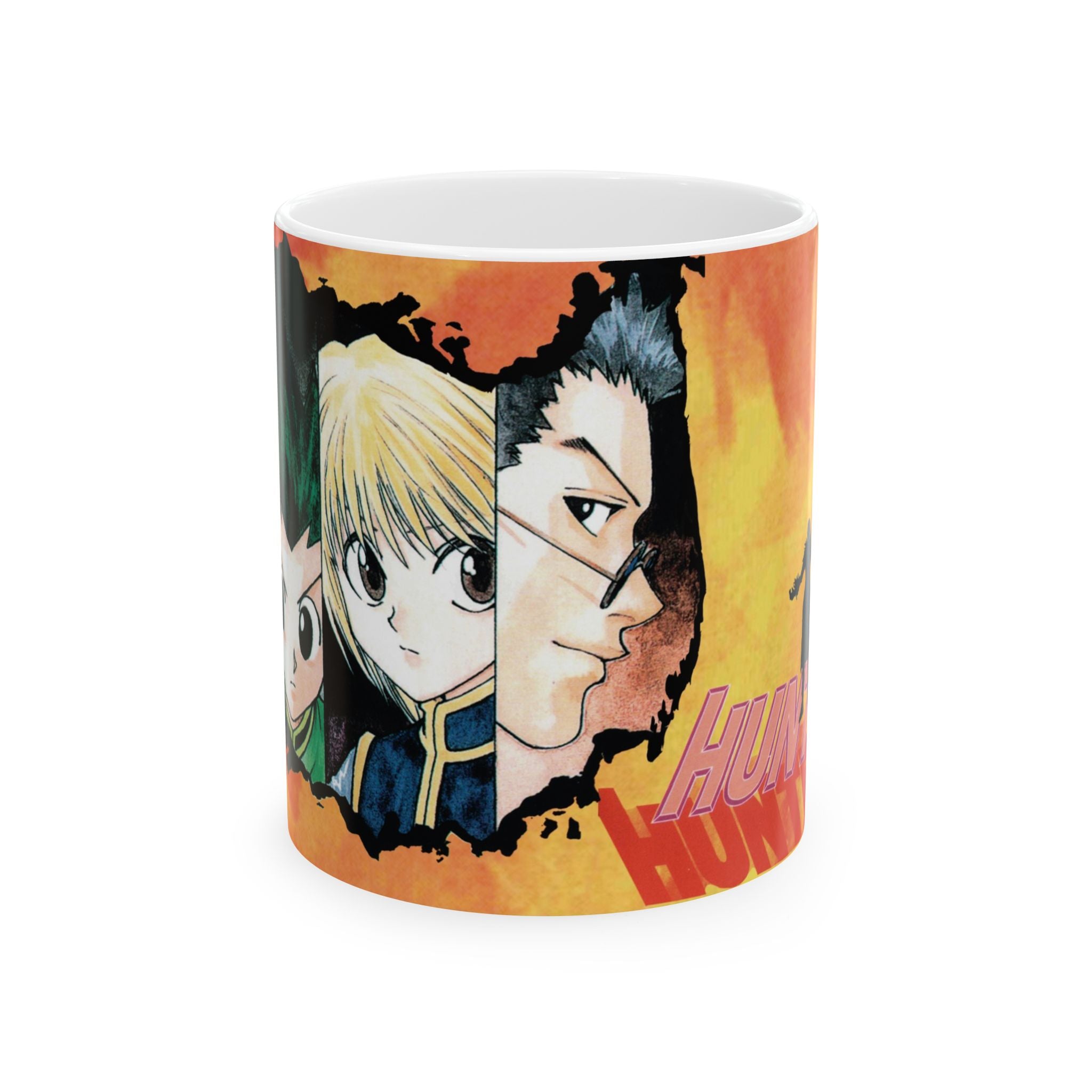 Anime Art Ceramic Mug - Perfect Gift for Fans, 11oz or 15oz, Unique Coffee Cup, Manga Lover's Present, Vibrant Design