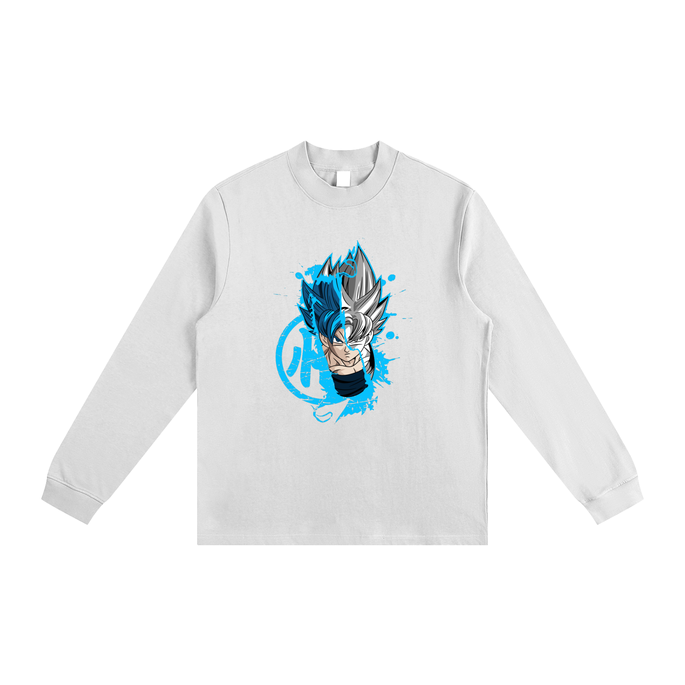 Anime Essential Non-Shrink Mock Neck Sweatshirt