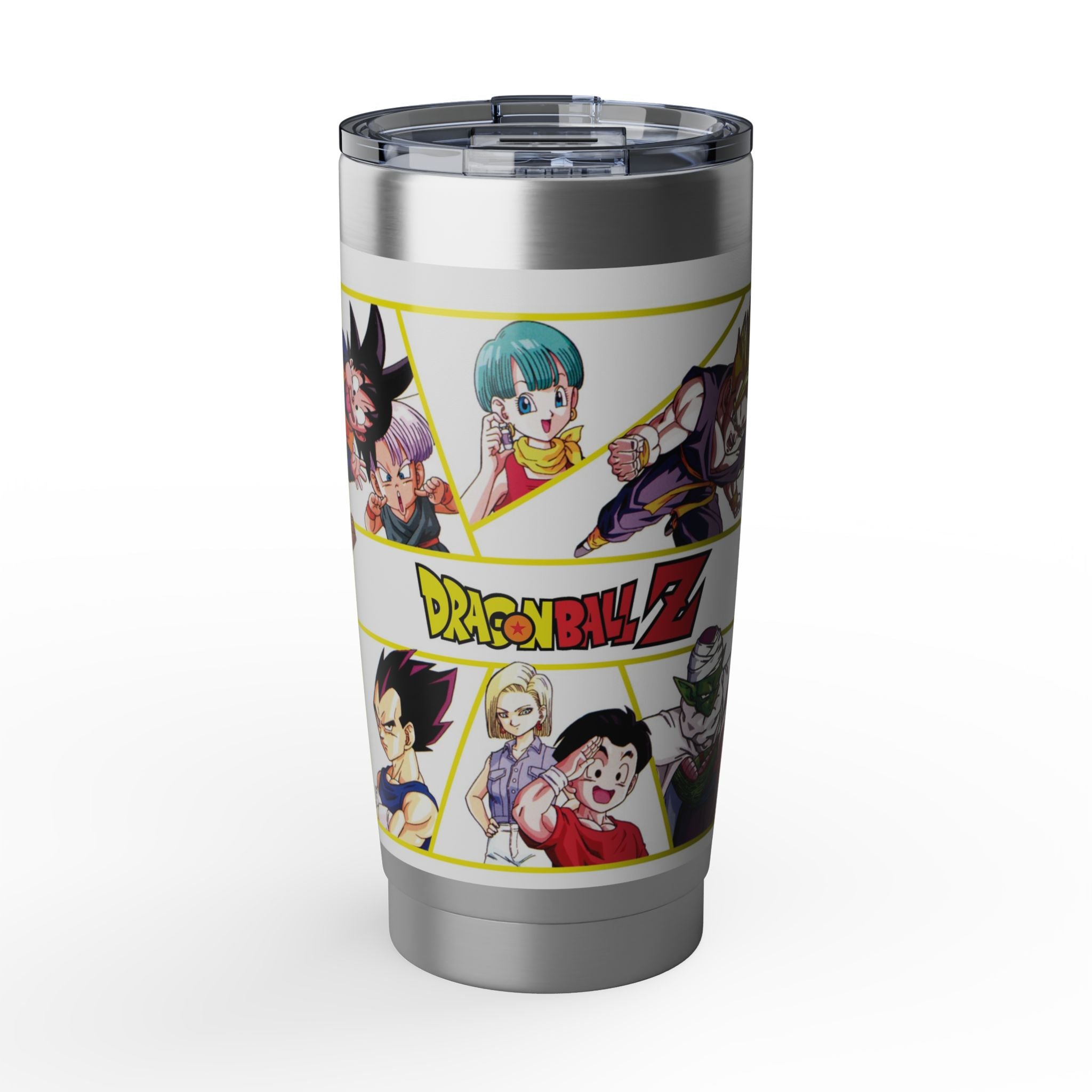 Dragon Ball Z Characters Tumbler | 20oz Stainless Steel Travel Cup