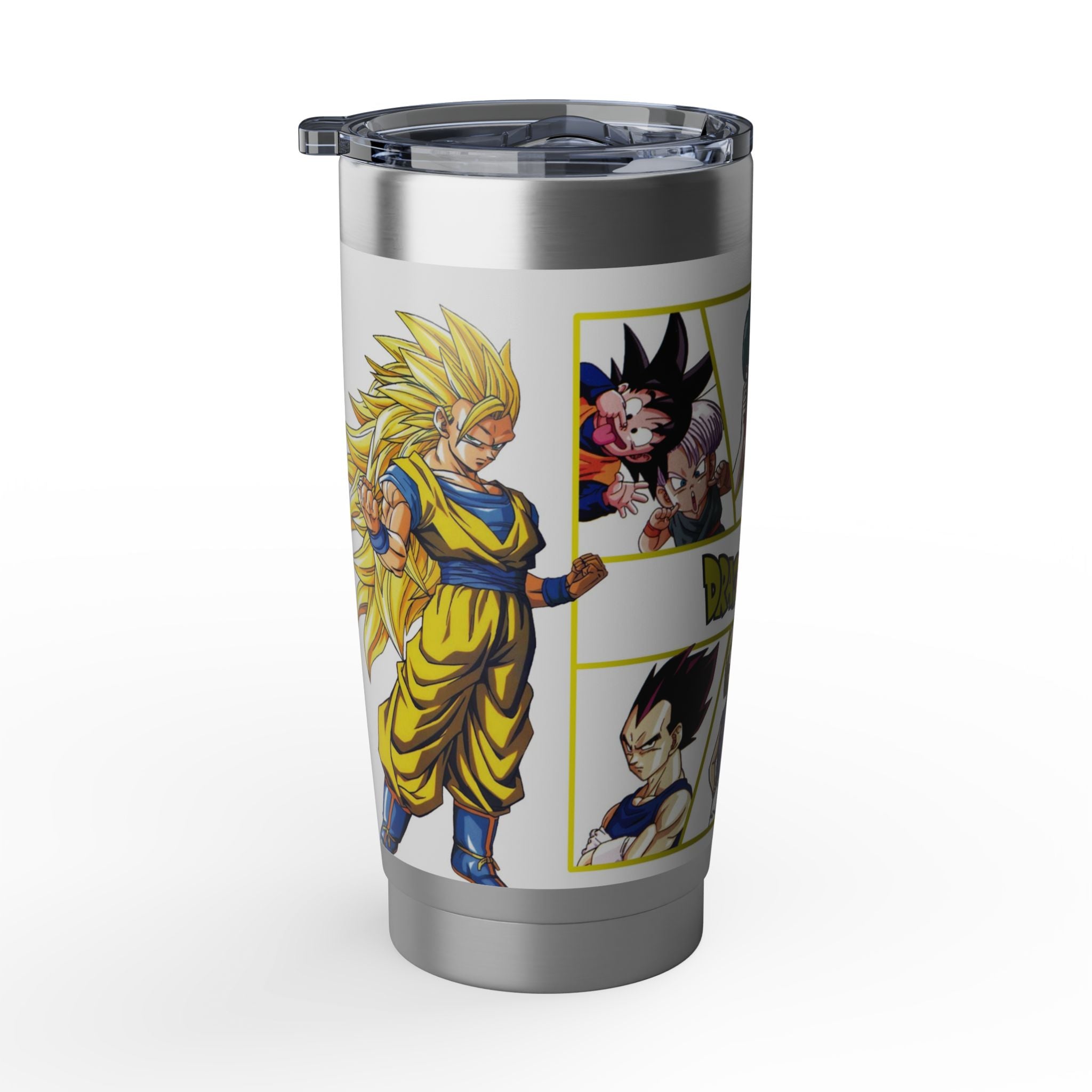 Dragon Ball Z Characters Tumbler | 20oz Stainless Steel Travel Cup