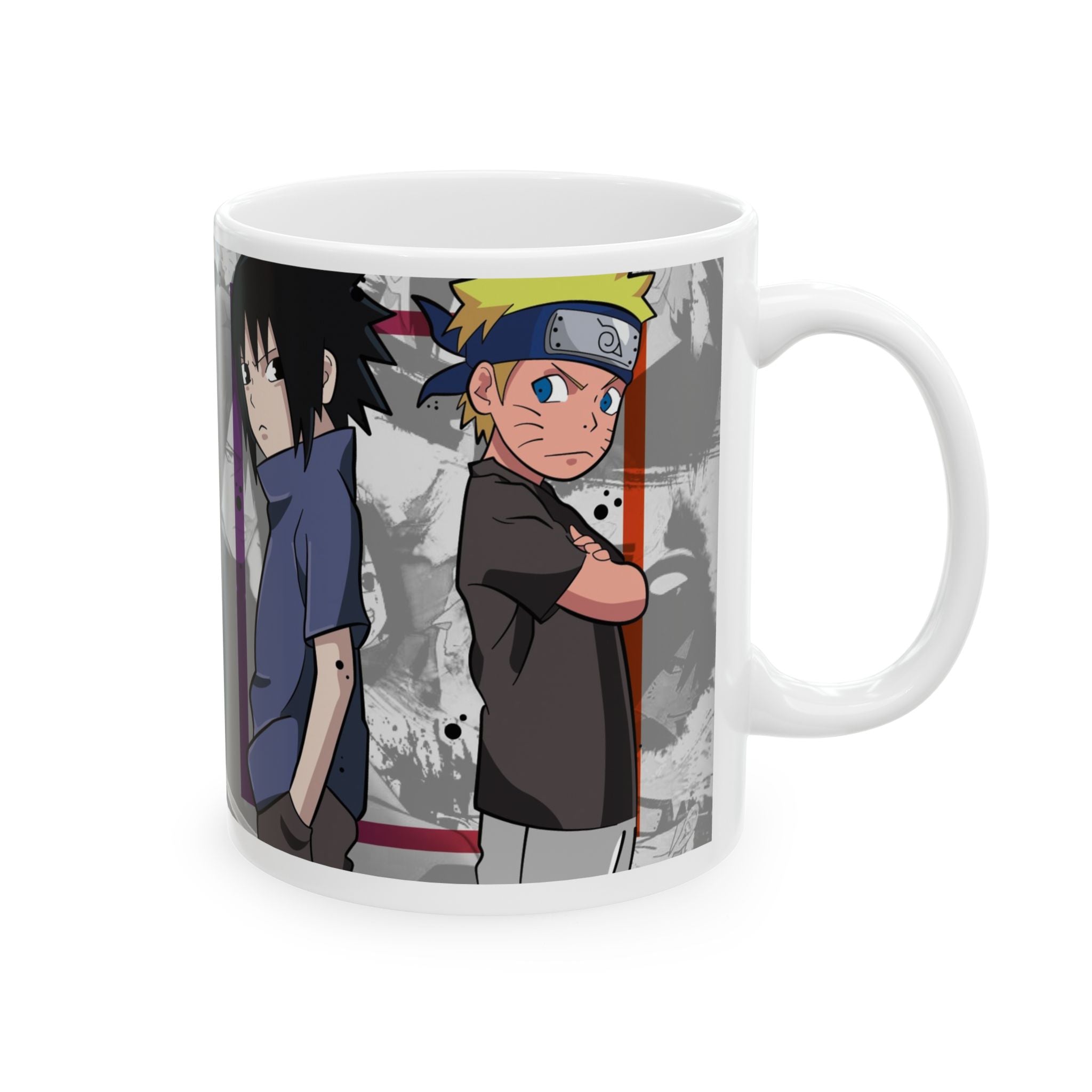 Anime-Inspired Ceramic Mug, 11oz & 15oz, Gift for Anime Lovers, Cozy Coffee Cup