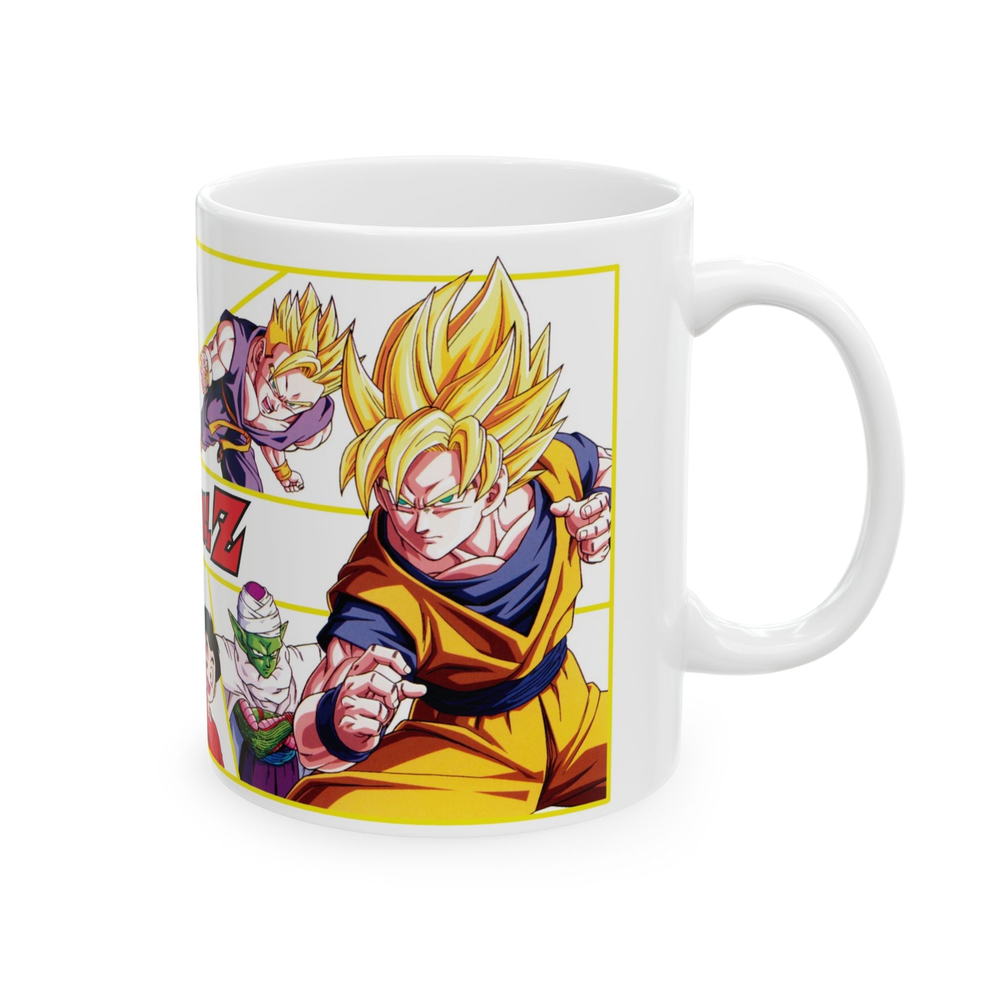 Anime-Inspired Ceramic Mug, 11oz & 15oz, Gift for Anime Lovers, Cozy Coffee Cup