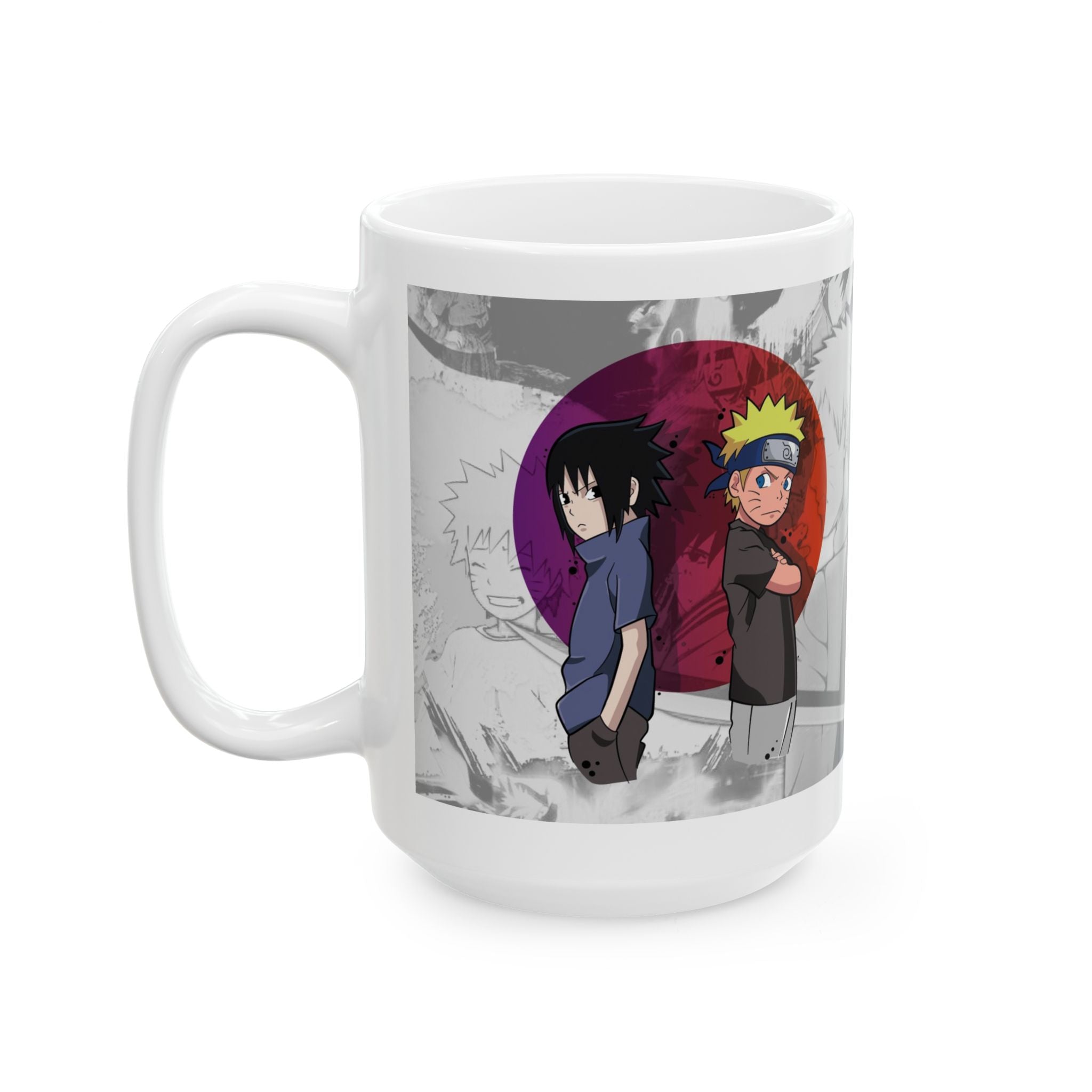 Anime-Inspired Ceramic Mug, 11oz & 15oz, Gift for Anime Lovers, Cozy Coffee Cup