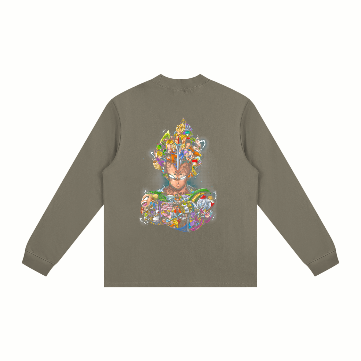 Anime Essential Non-Shrink Mock Neck Sweatshirt