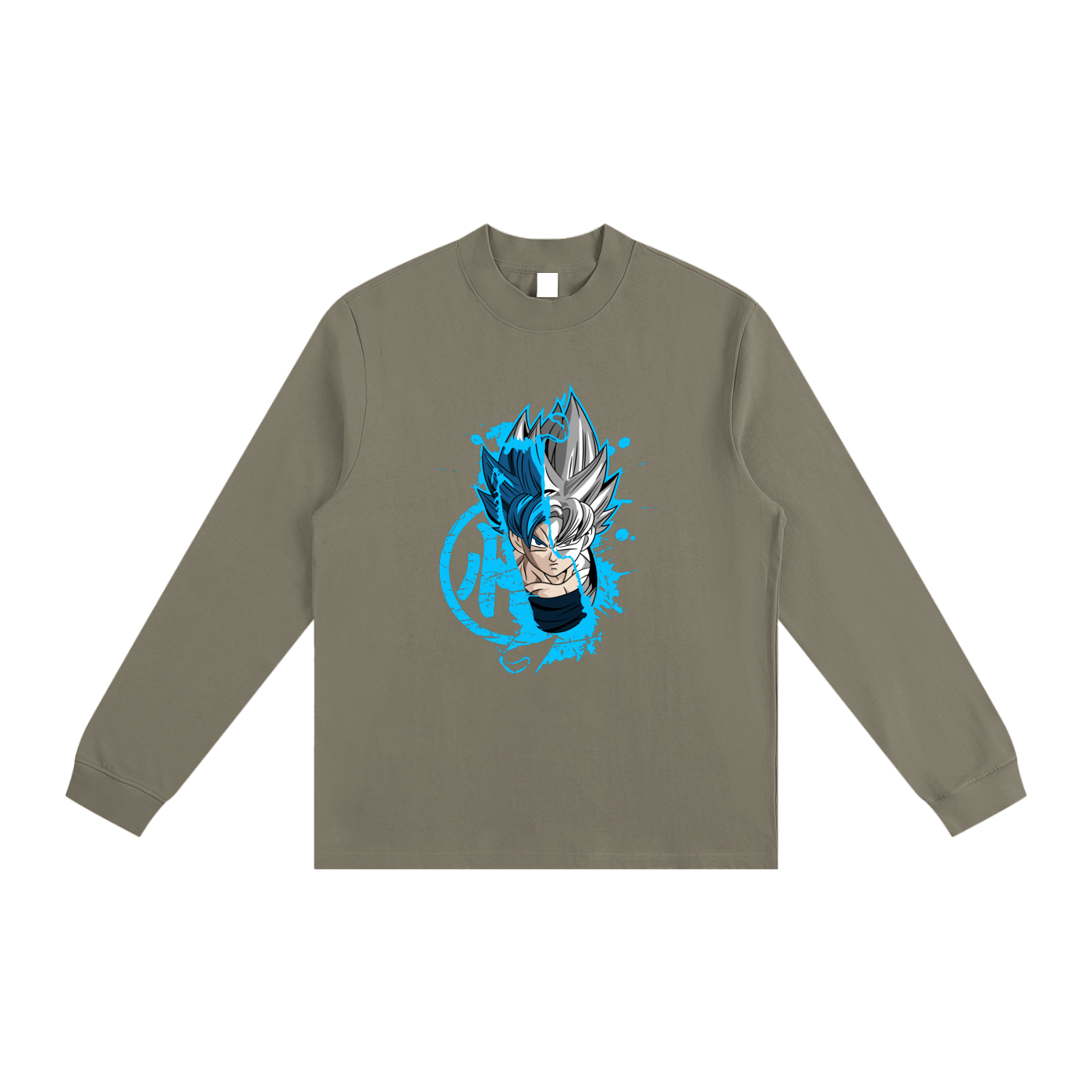 Anime Essential Non-Shrink Mock Neck Sweatshirt