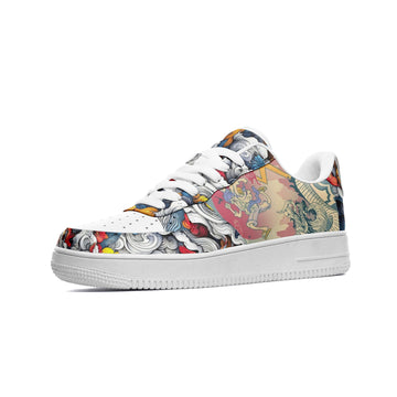 Luffy (Unisex Low Top Leather Sneakers)