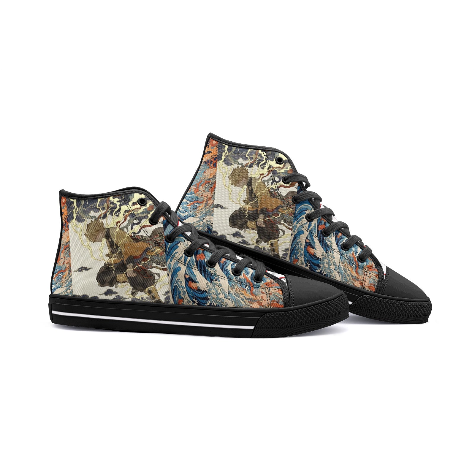 Demon Slayer (Unisex High Top Canvas Shoes)