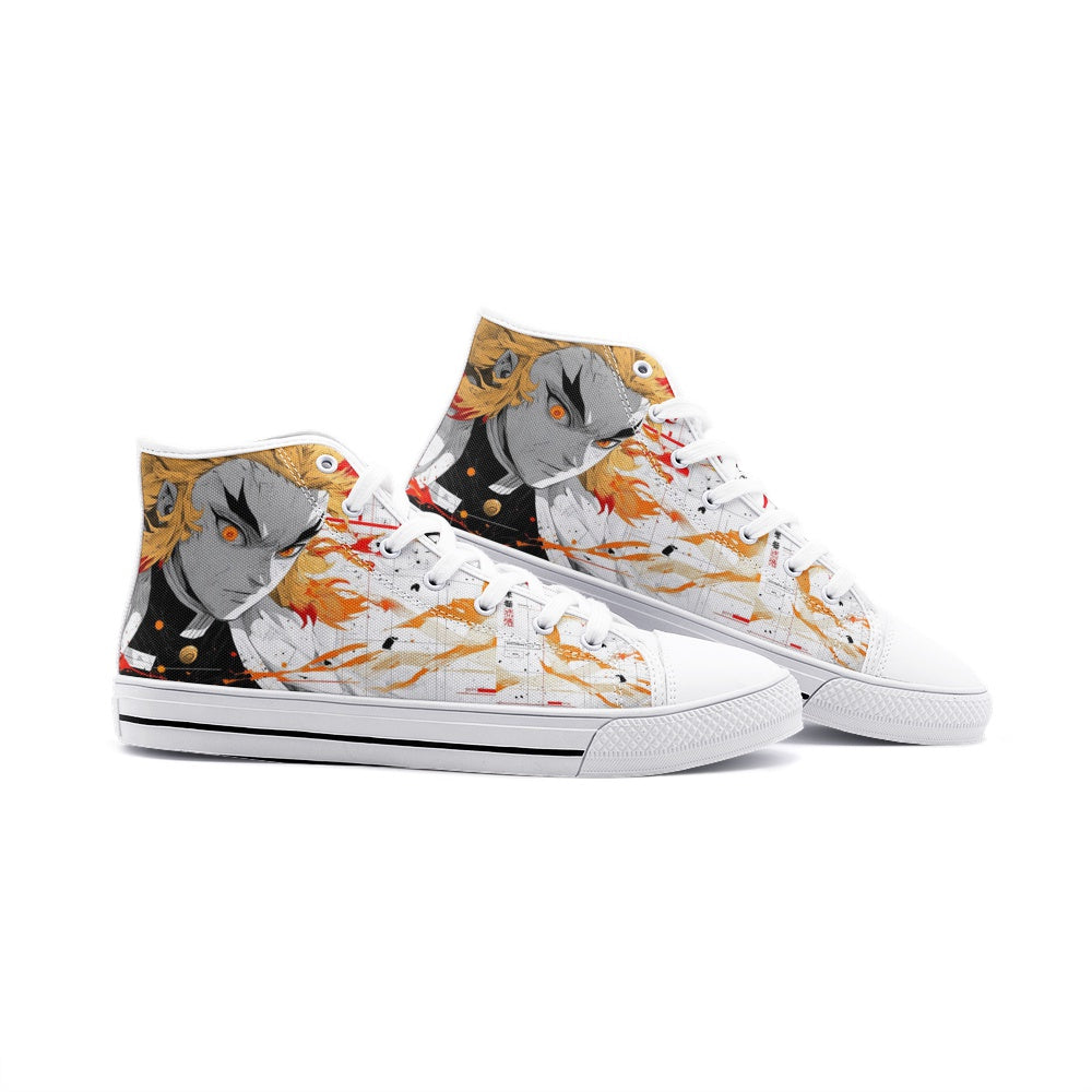 Demon Slayer (Unisex High Top Canvas Shoes)