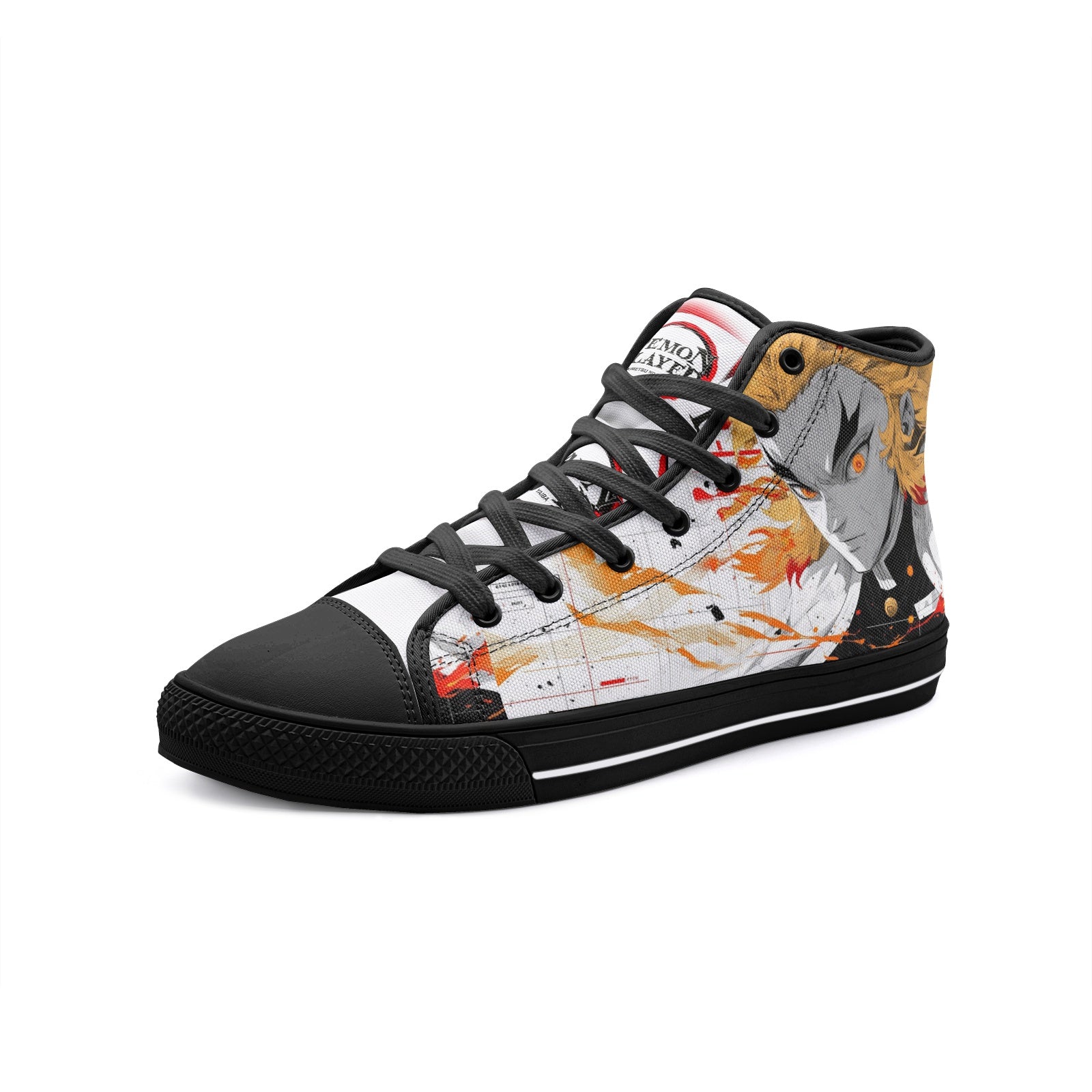 Demon Slayer (Unisex High Top Canvas Shoes)
