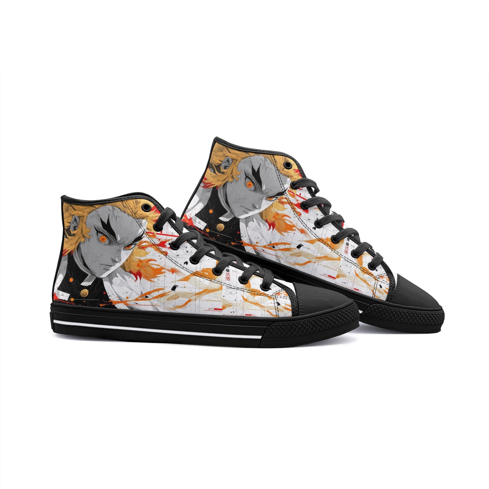 Demon Slayer (Unisex High Top Canvas Shoes)