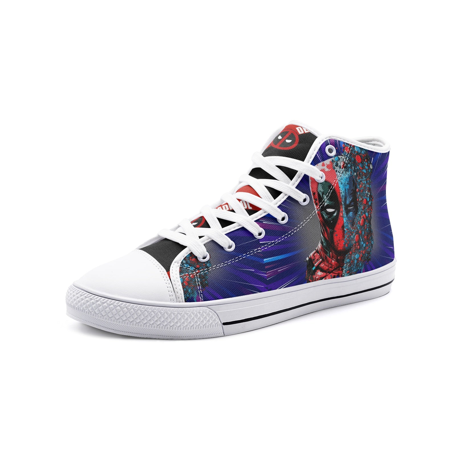 DeadXPool (Unisex High Top Canvas Shoes)