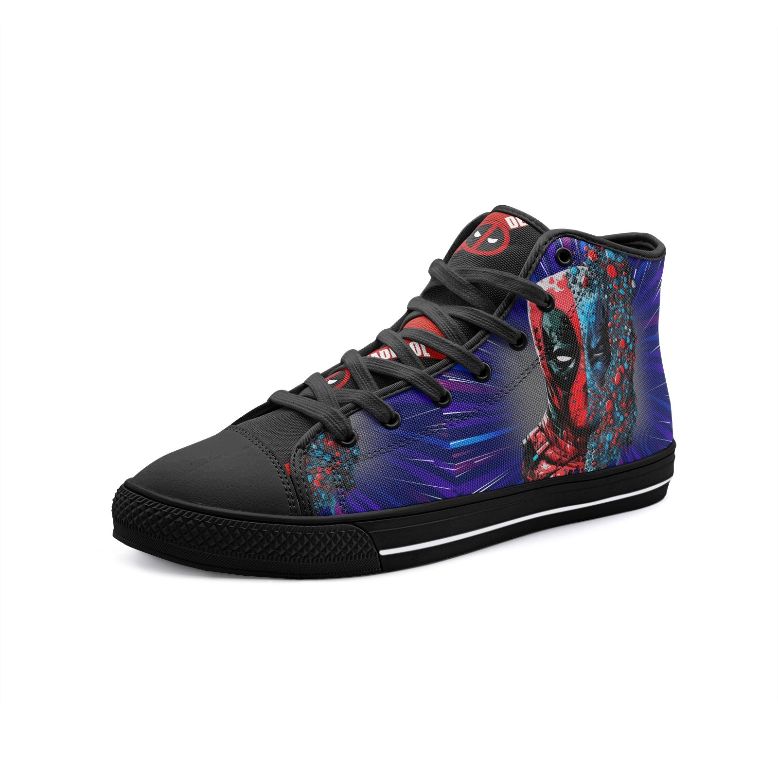 DeadXPool (Unisex High Top Canvas Shoes)
