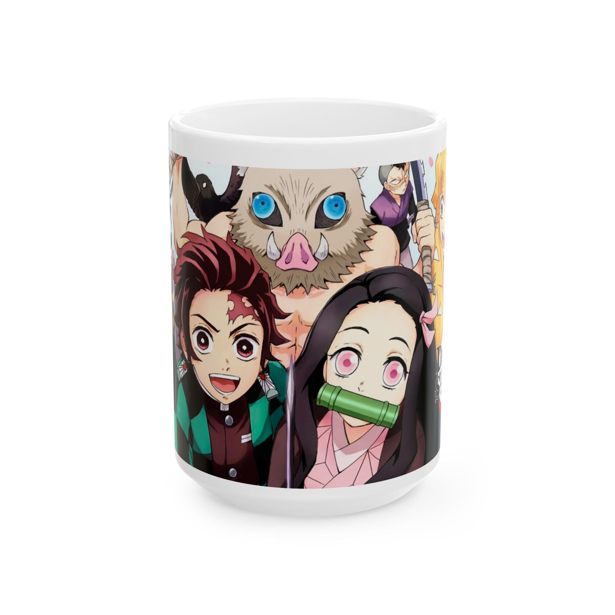 Anime-Inspired Ceramic Mug, Cute Coffee Cup, Gifts for Fans, Collectible Drinkware, Vibrant Art, Unique Gift Ideas