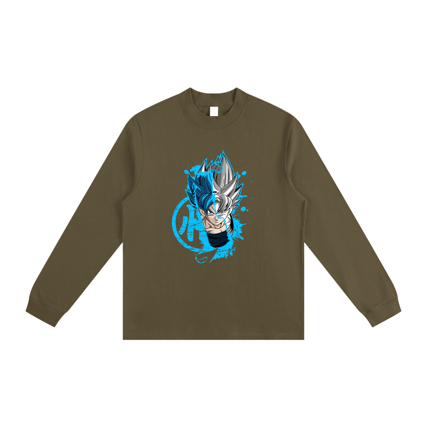 Anime Essential Non-Shrink Mock Neck Sweatshirt
