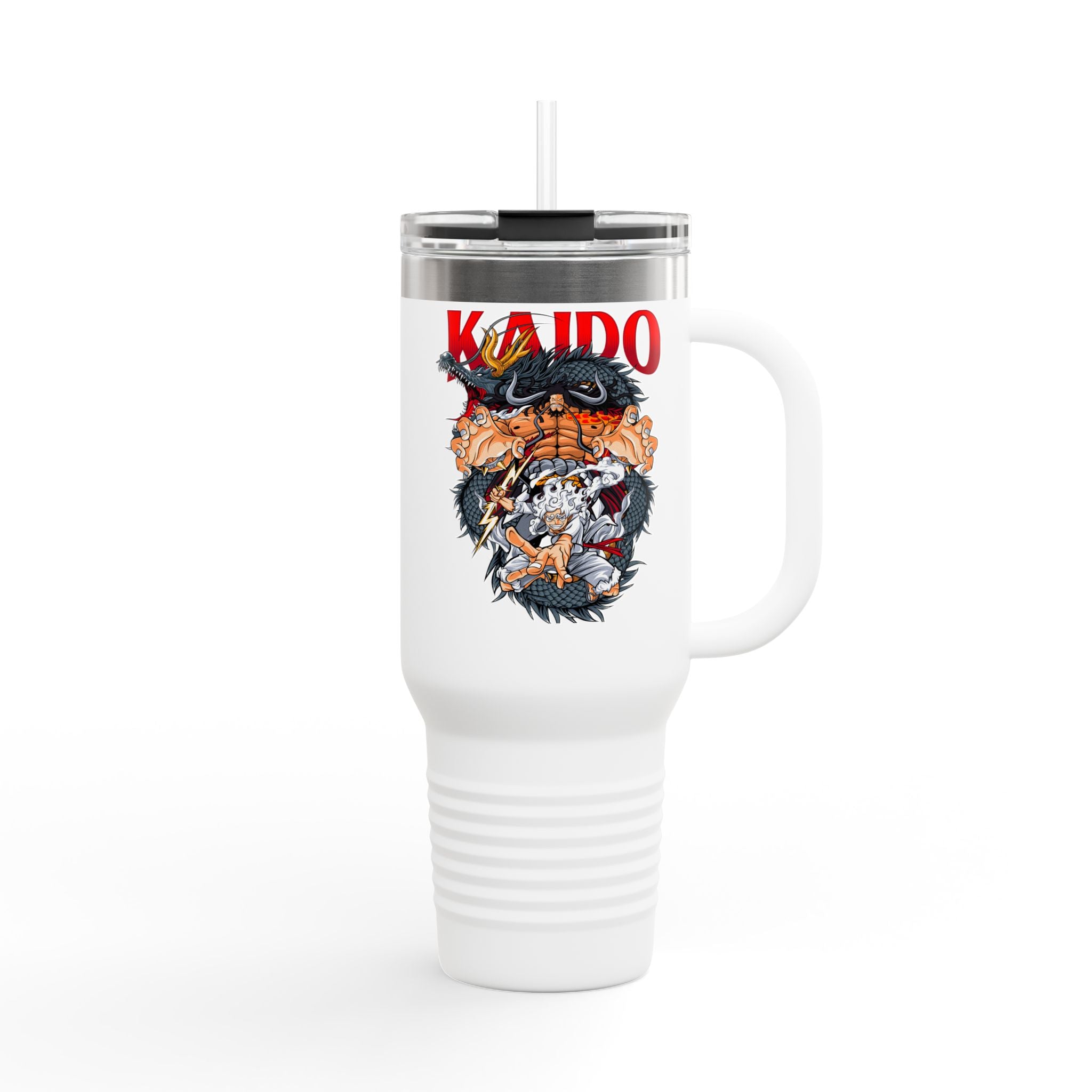Kaido Tiger Skull Illustration 40oz Travel Mug | Insulated Tumbler