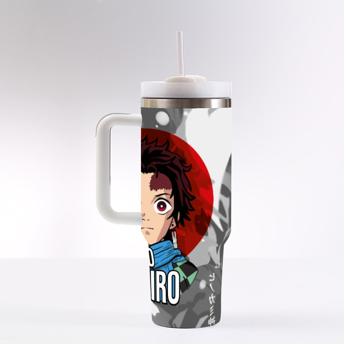 40 oz Tumbler With Handle Printed in USA