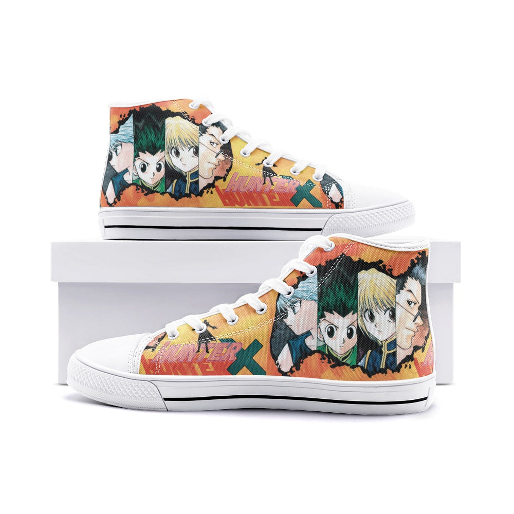 HunterXHunter (Unisex High Top Canvas Shoes)