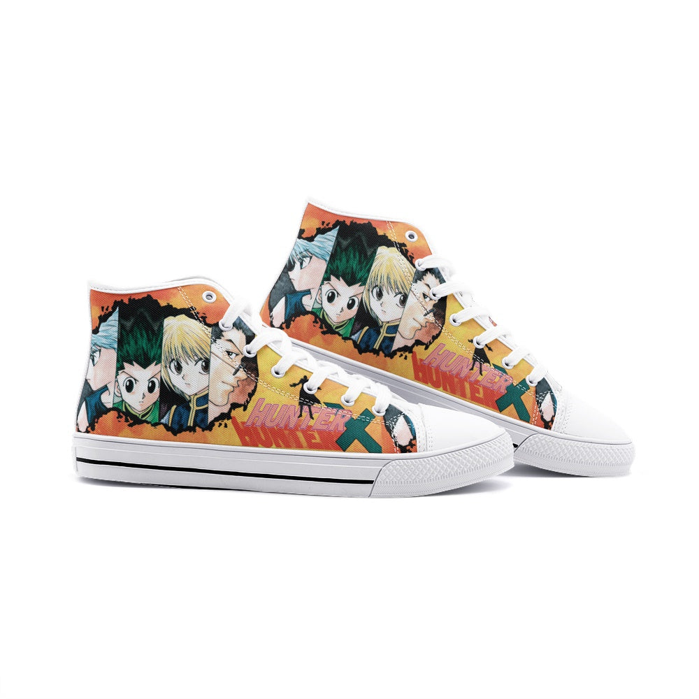 HunterXHunter (Unisex High Top Canvas Shoes)