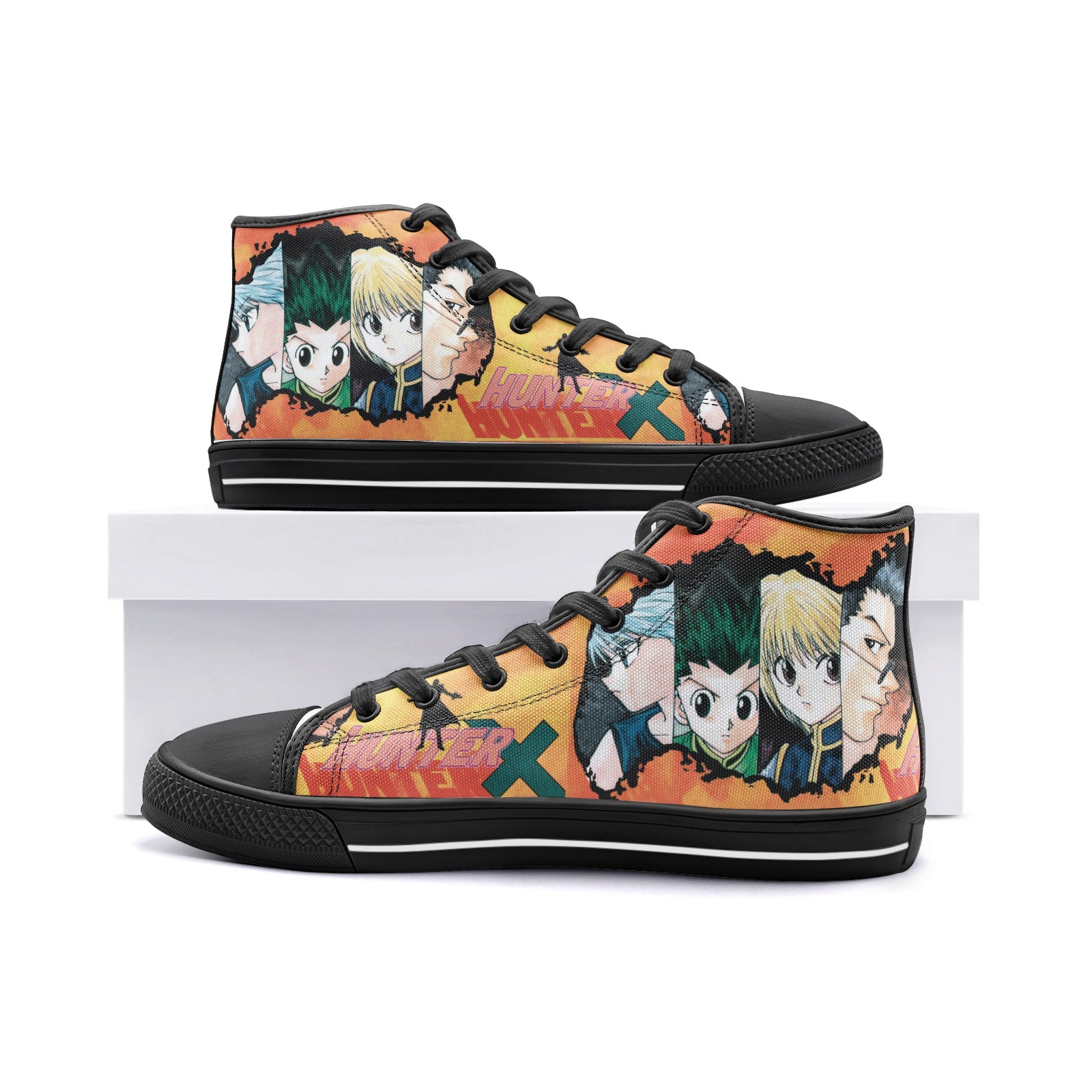 HunterXHunter (Unisex High Top Canvas Shoes)