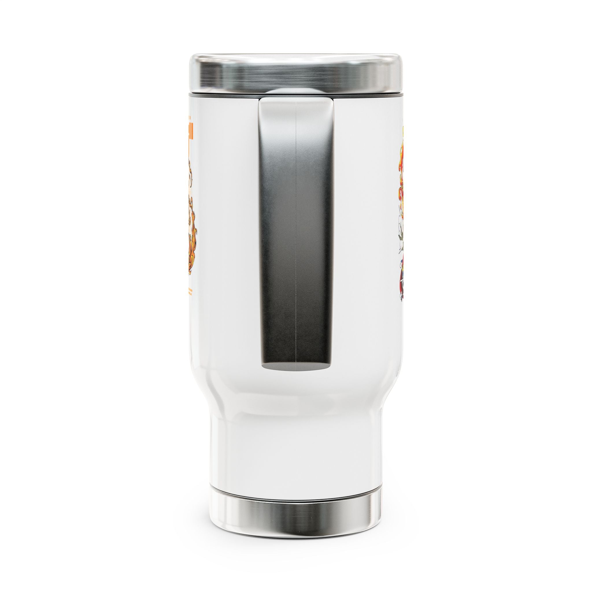 One Piece Ace Flame Pirate Skull travel mug | Stainless Steel 14oz