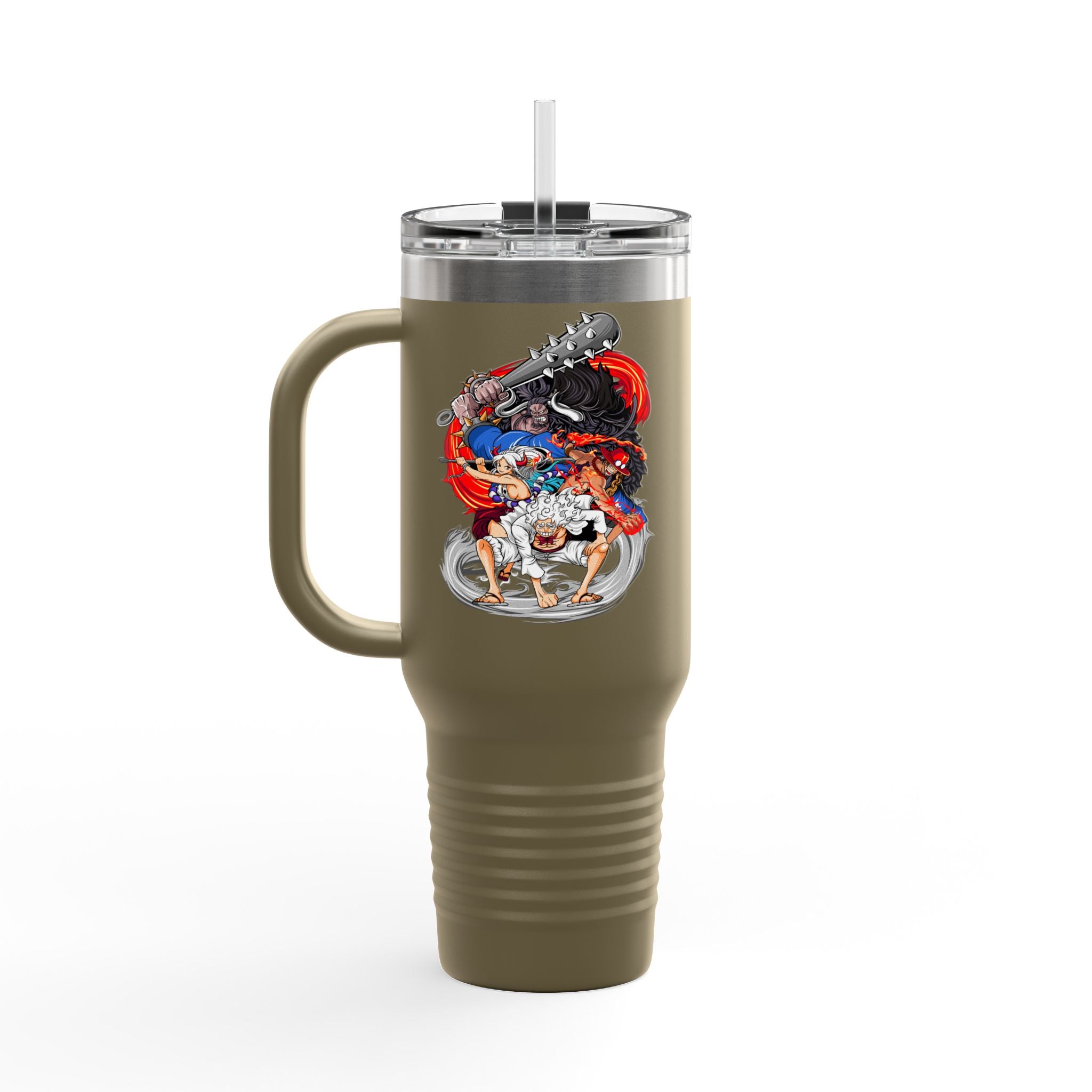 Kaido Tiger Skull Illustration 40oz Travel Mug | Insulated Tumbler