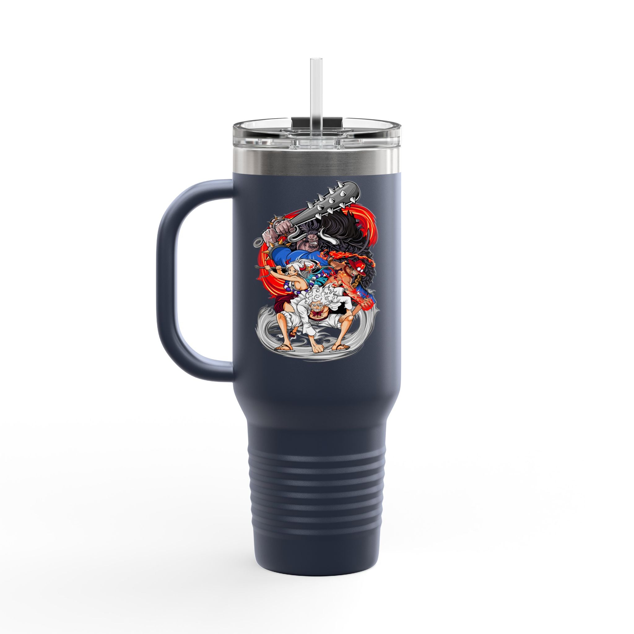 Kaido Tiger Skull Illustration 40oz Travel Mug | Insulated Tumbler