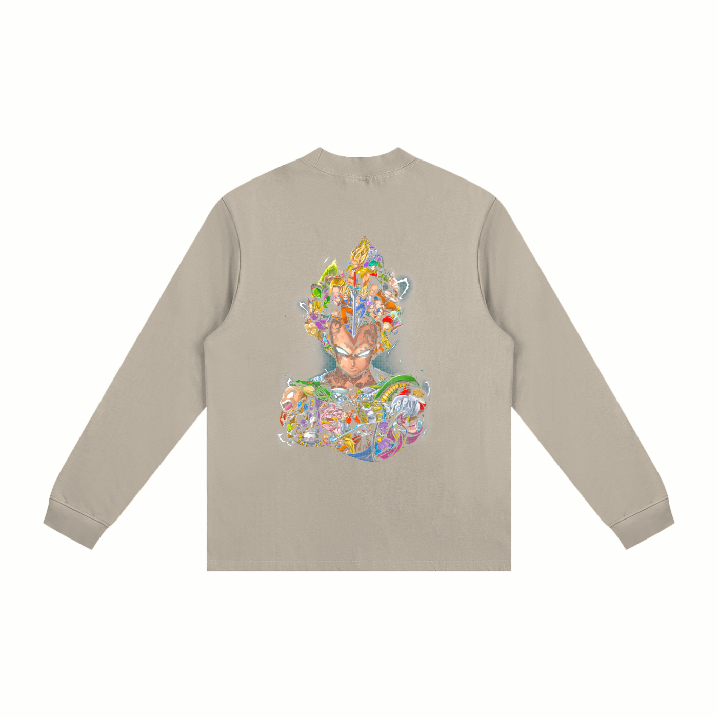 Anime Essential Non-Shrink Mock Neck Sweatshirt