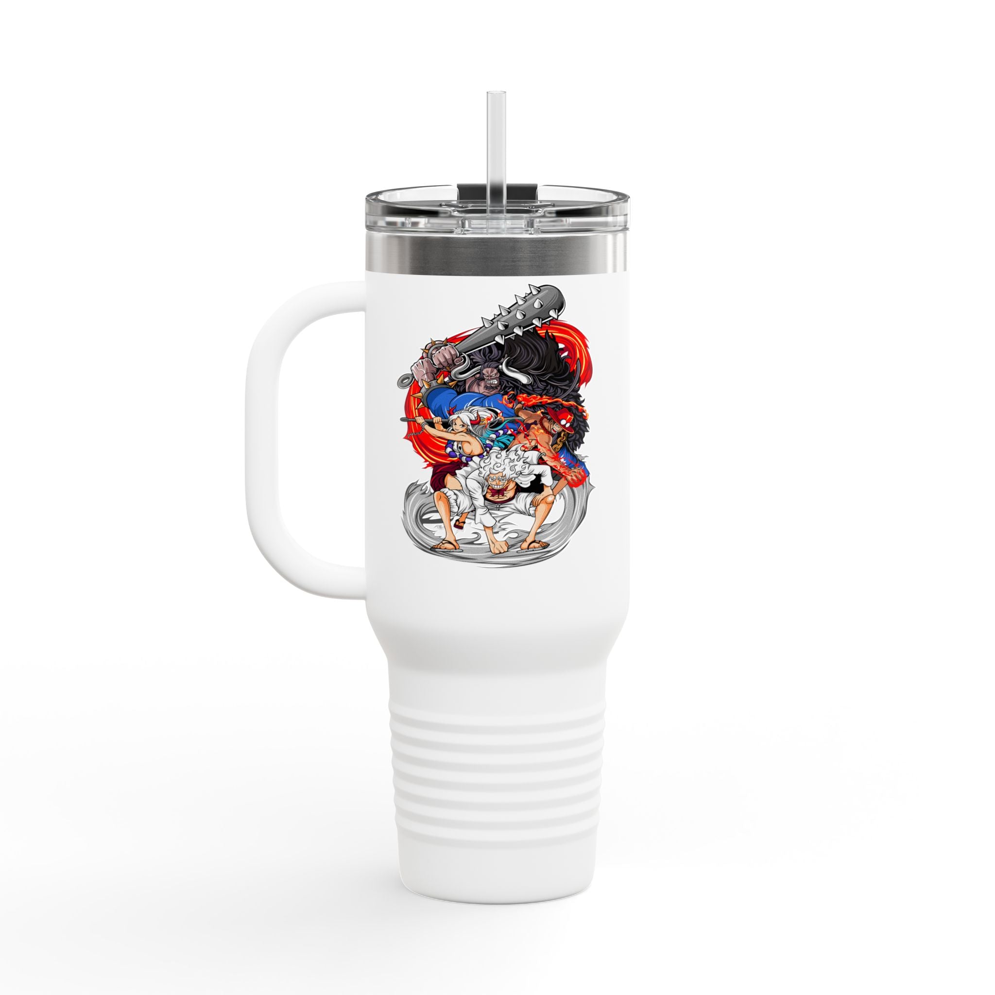 Kaido Tiger Skull Illustration 40oz Travel Mug | Insulated Tumbler