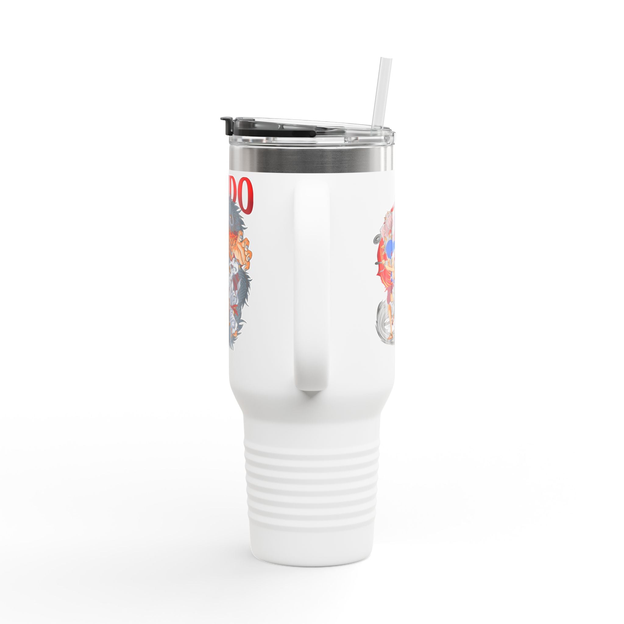 Kaido Tiger Skull Illustration 40oz Travel Mug | Insulated Tumbler