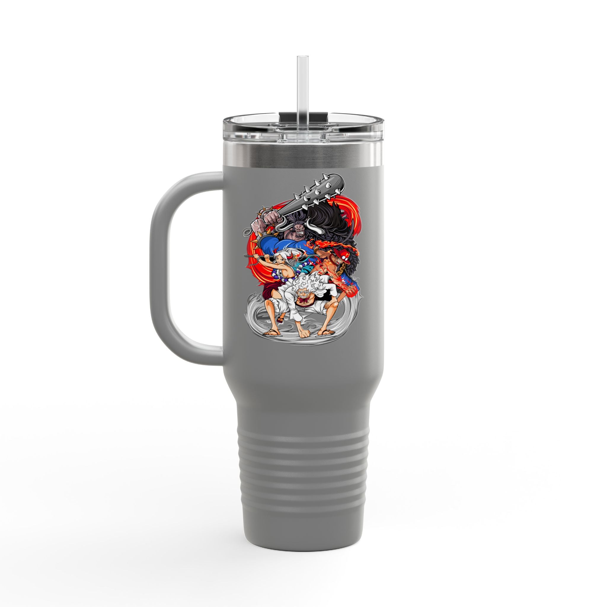 Kaido Tiger Skull Illustration 40oz Travel Mug | Insulated Tumbler