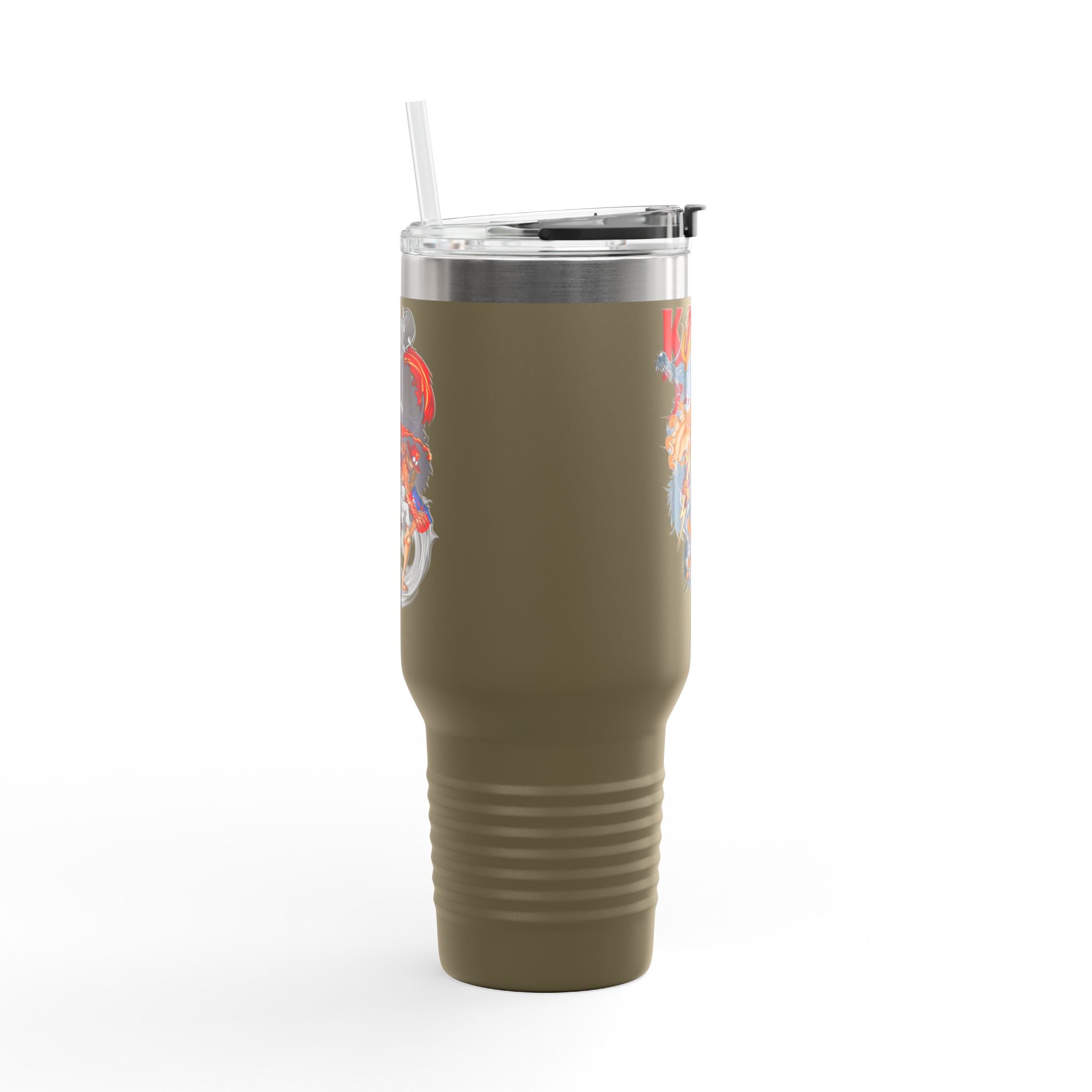 Kaido Tiger Skull Illustration 40oz Travel Mug | Insulated Tumbler