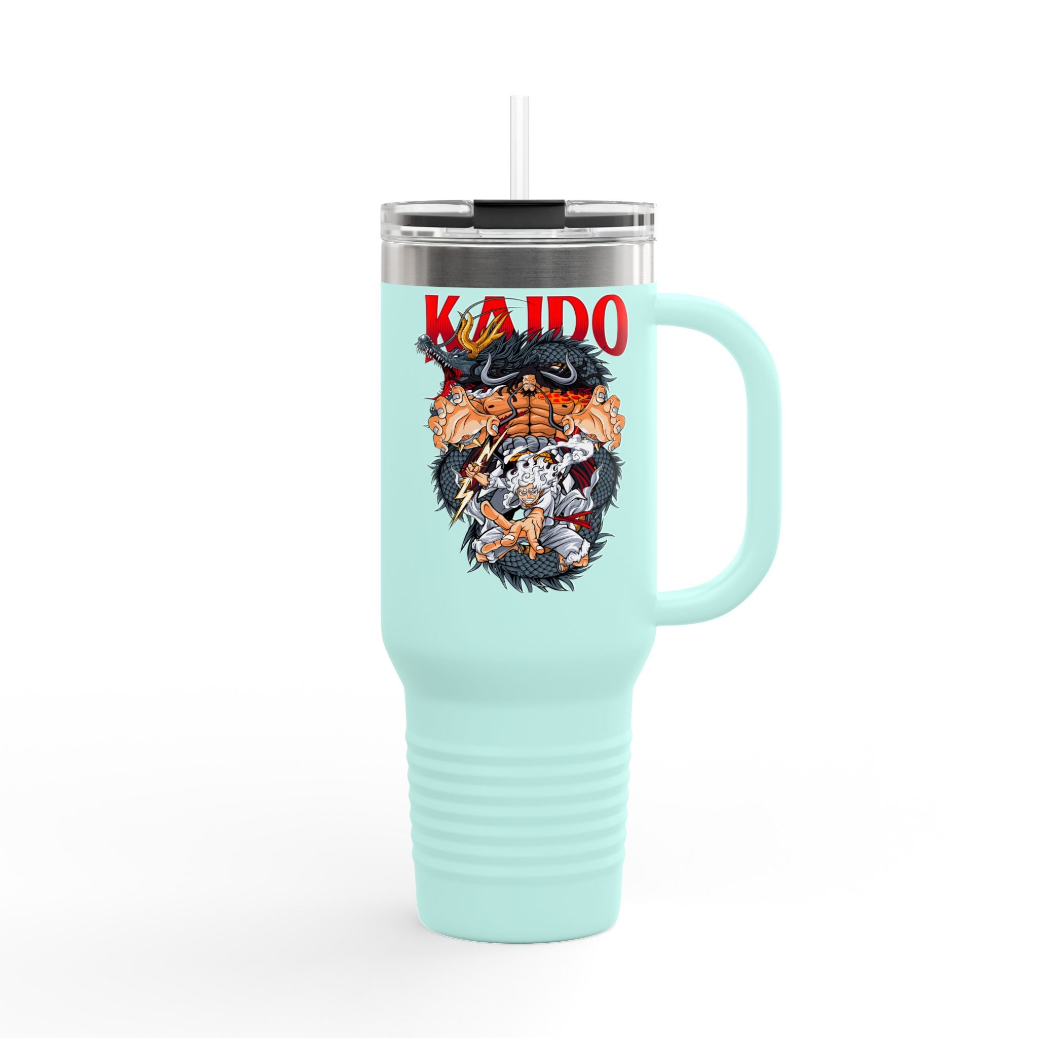 Kaido Tiger Skull Illustration 40oz Travel Mug | Insulated Tumbler